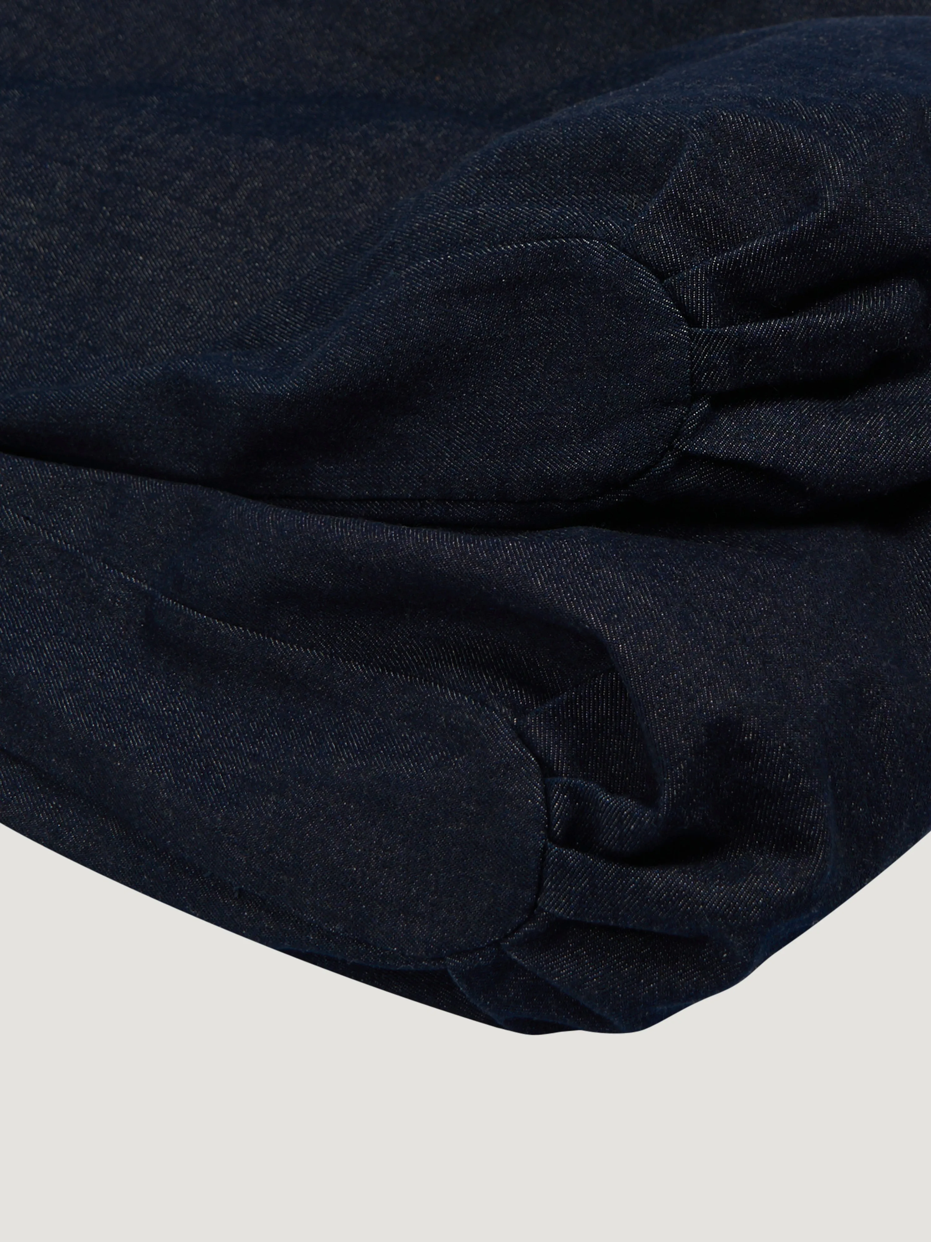 Double Tote Bag – Kojima Heavy Denim – Naturally Dyed Black sold by Gathering product image thumbnail 5