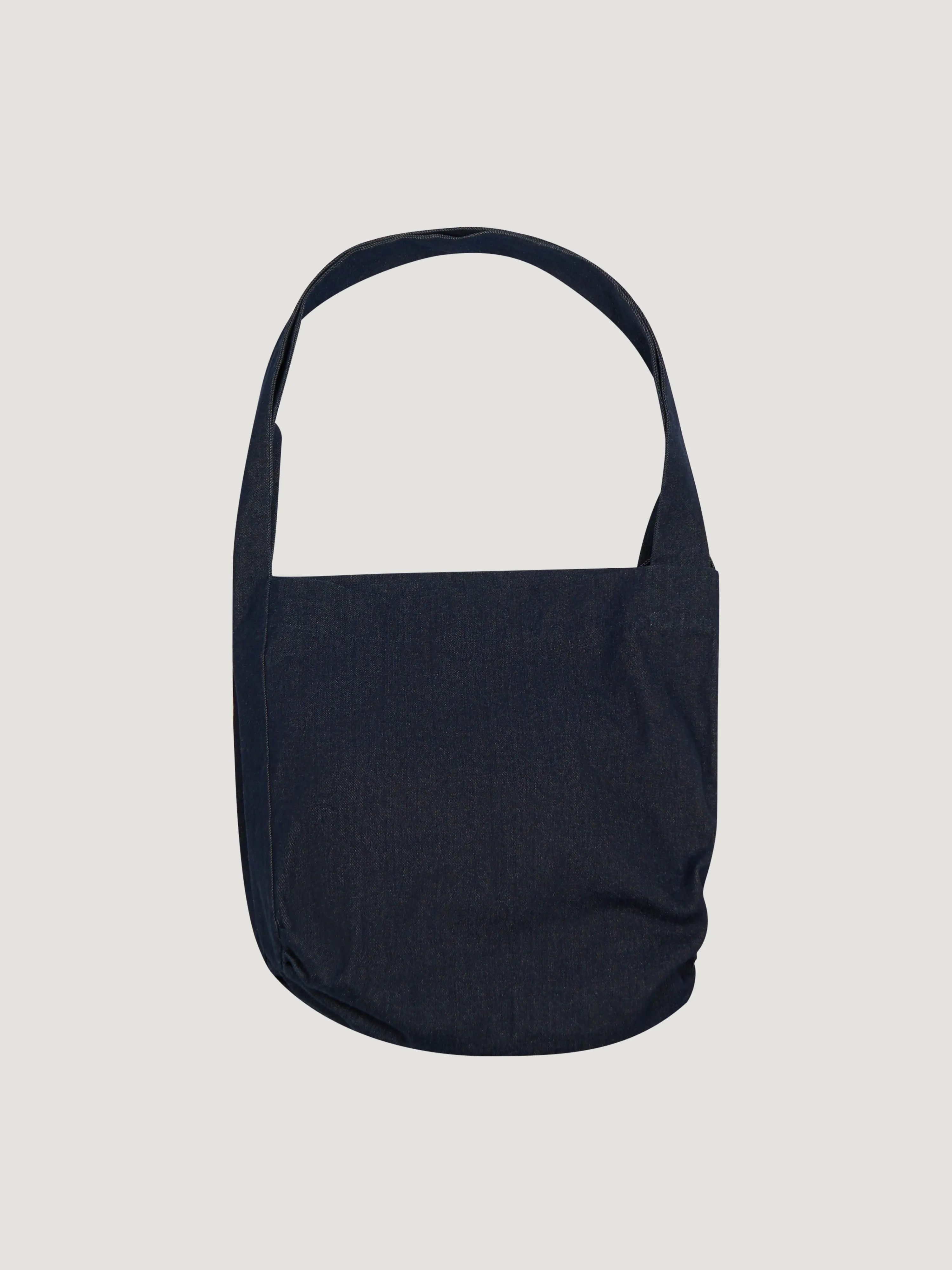 Double Tote Bag – Kojima Heavy Denim – Naturally Dyed Black sold by Gathering product image thumbnail 2