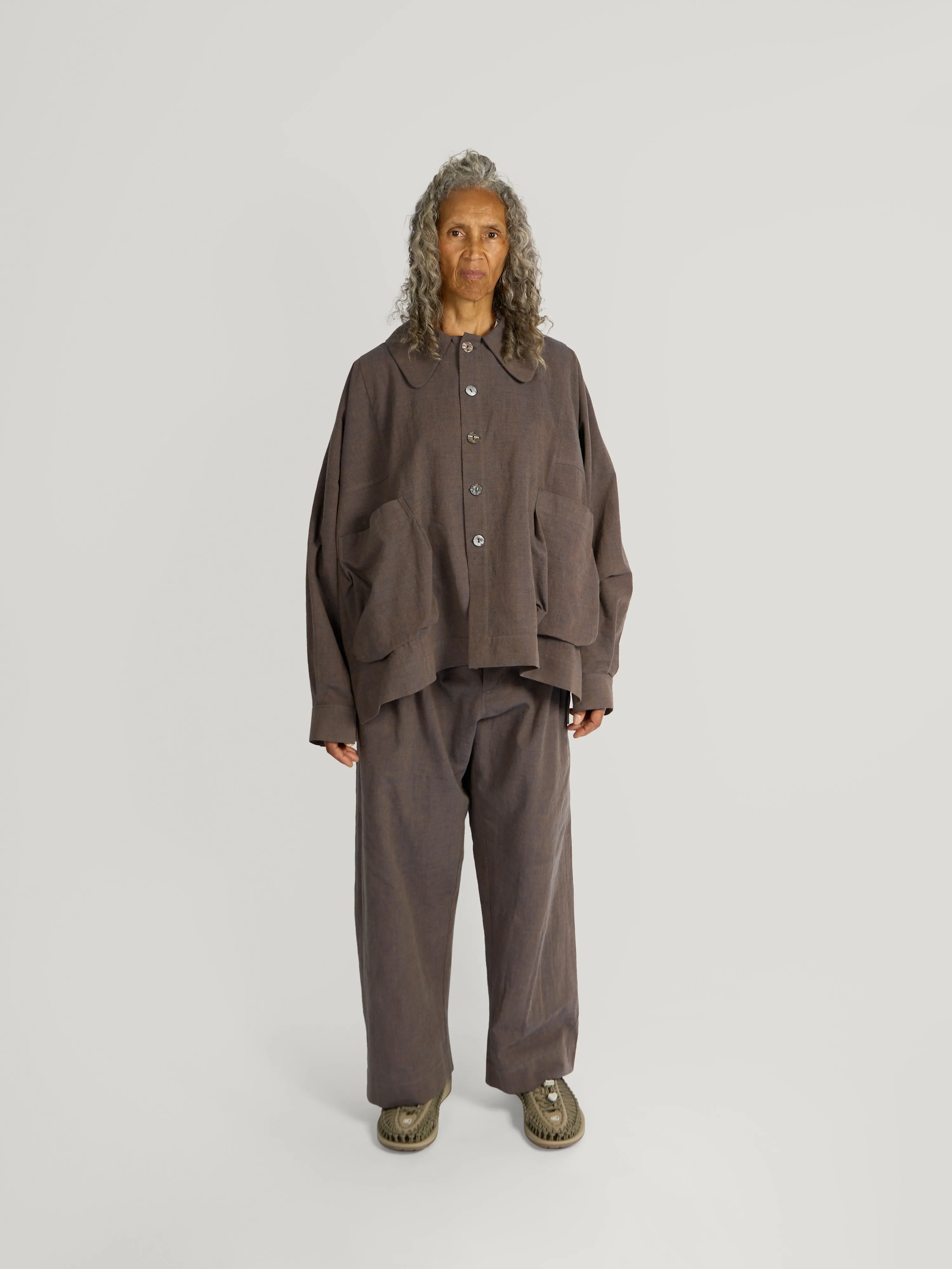 Farmer Pant – Fuuai Cotton – Kakishibu sold by Gathering product image thumbnail 2
