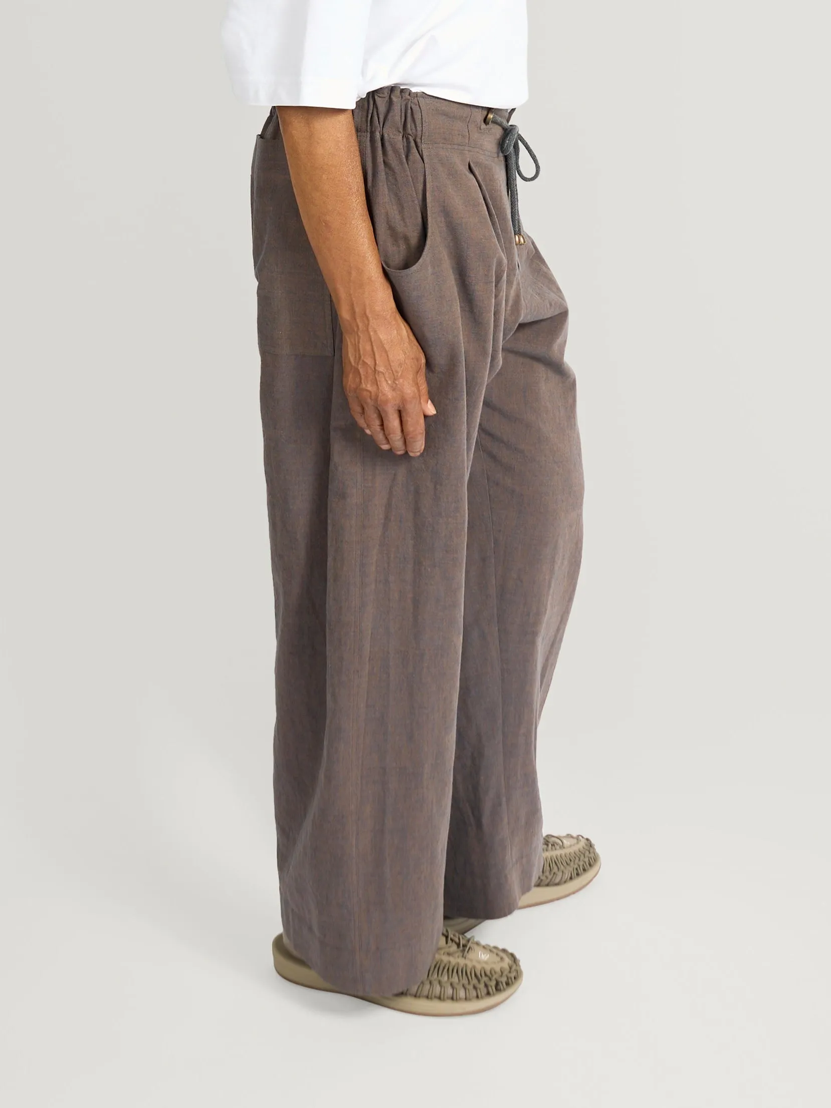 Farmer Pant – Fuuai Cotton – Kakishibu sold by Gathering product image thumbnail 3