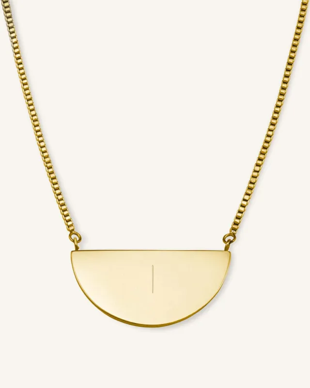 Half Moon Necklace sold by Rosefield