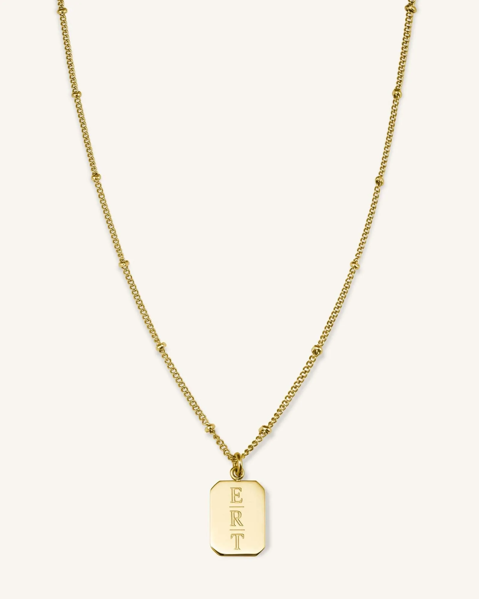 Octagon Necklace sold by Rosefield product image thumbnail 4