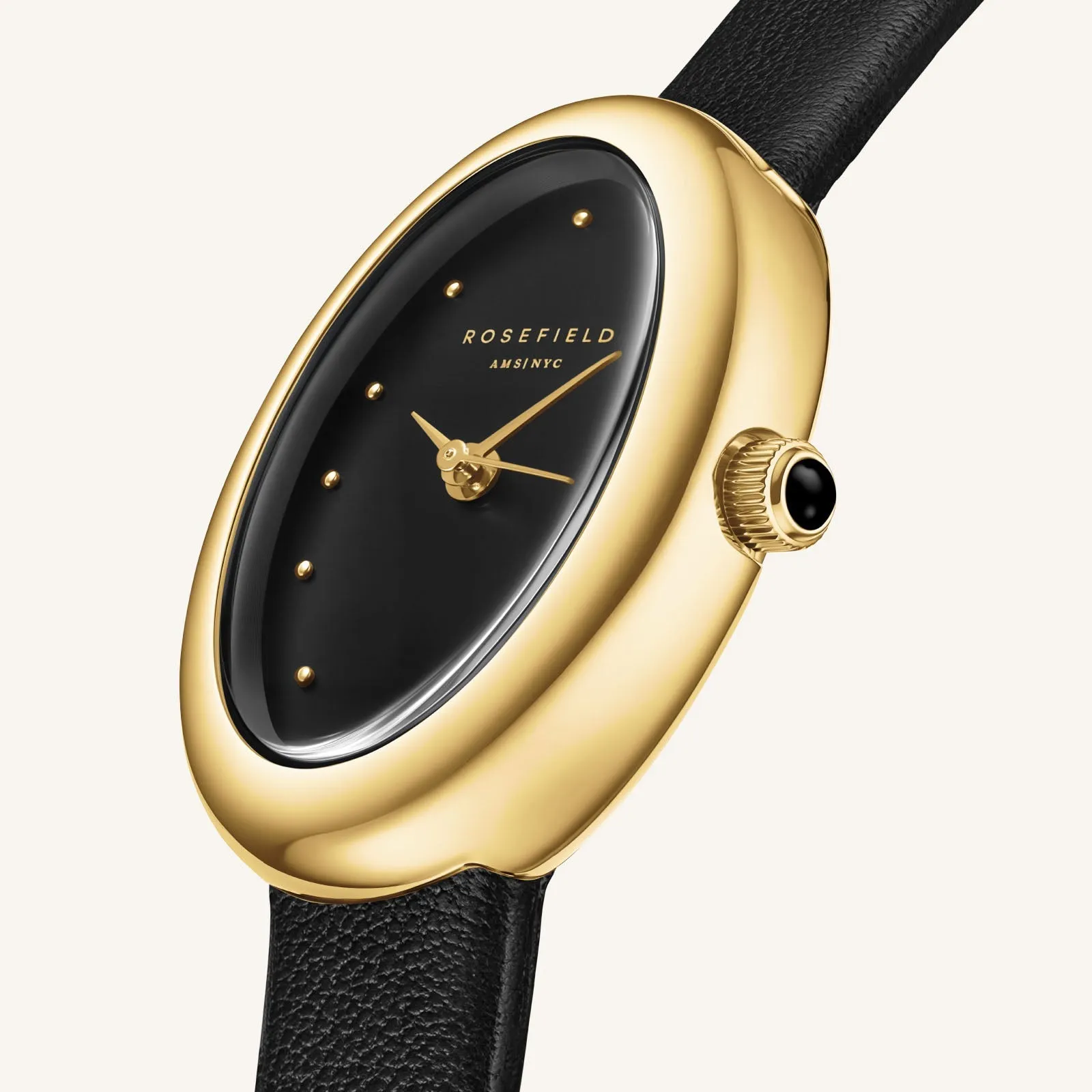 Ovale Black Gold - Engraved sold by Rosefield product image thumbnail 4