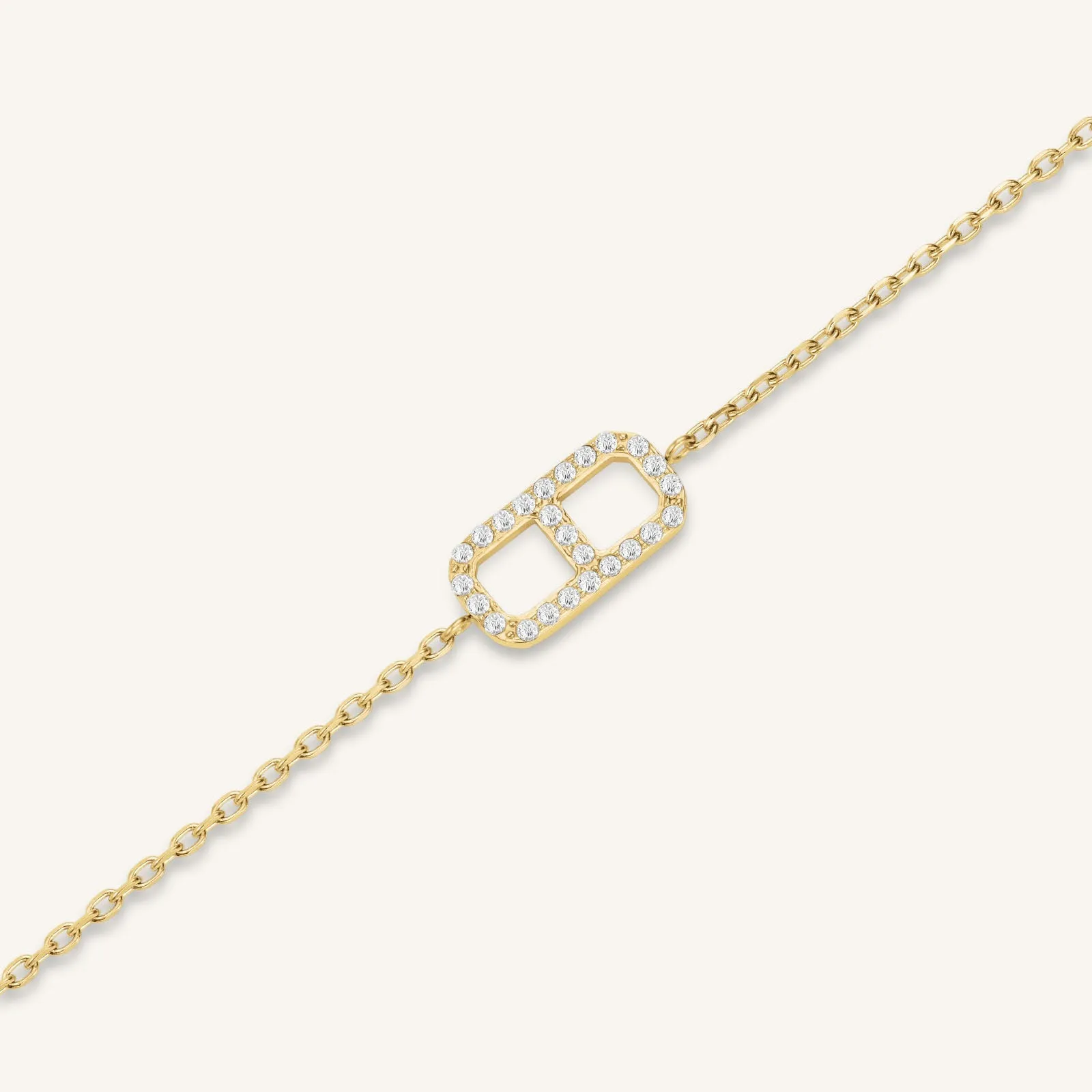 Fine Octagon Bracelet sold by Rosefield product image thumbnail 3