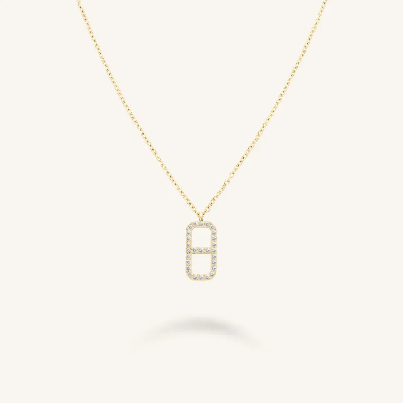 Fine Octagon Pendant sold by Rosefield