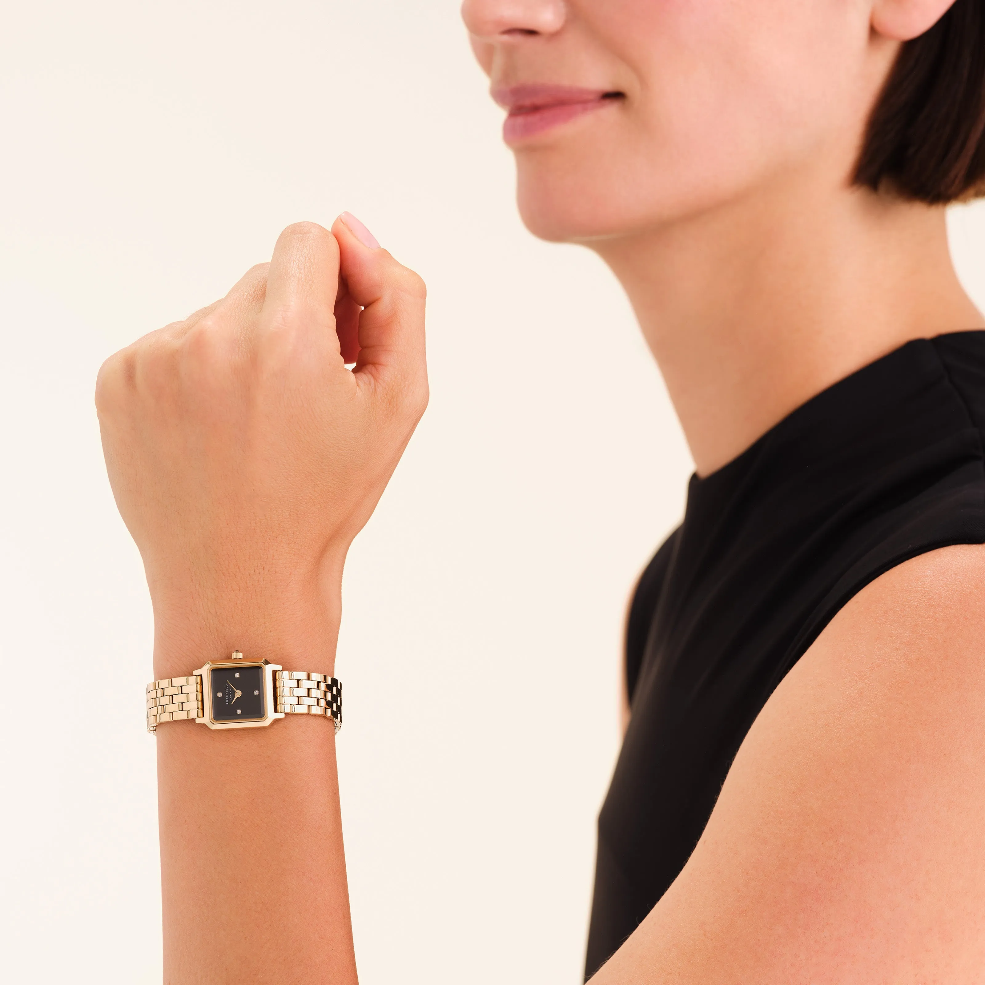 Boxelle Black Crystals - Engraved sold by Rosefield product image thumbnail 3