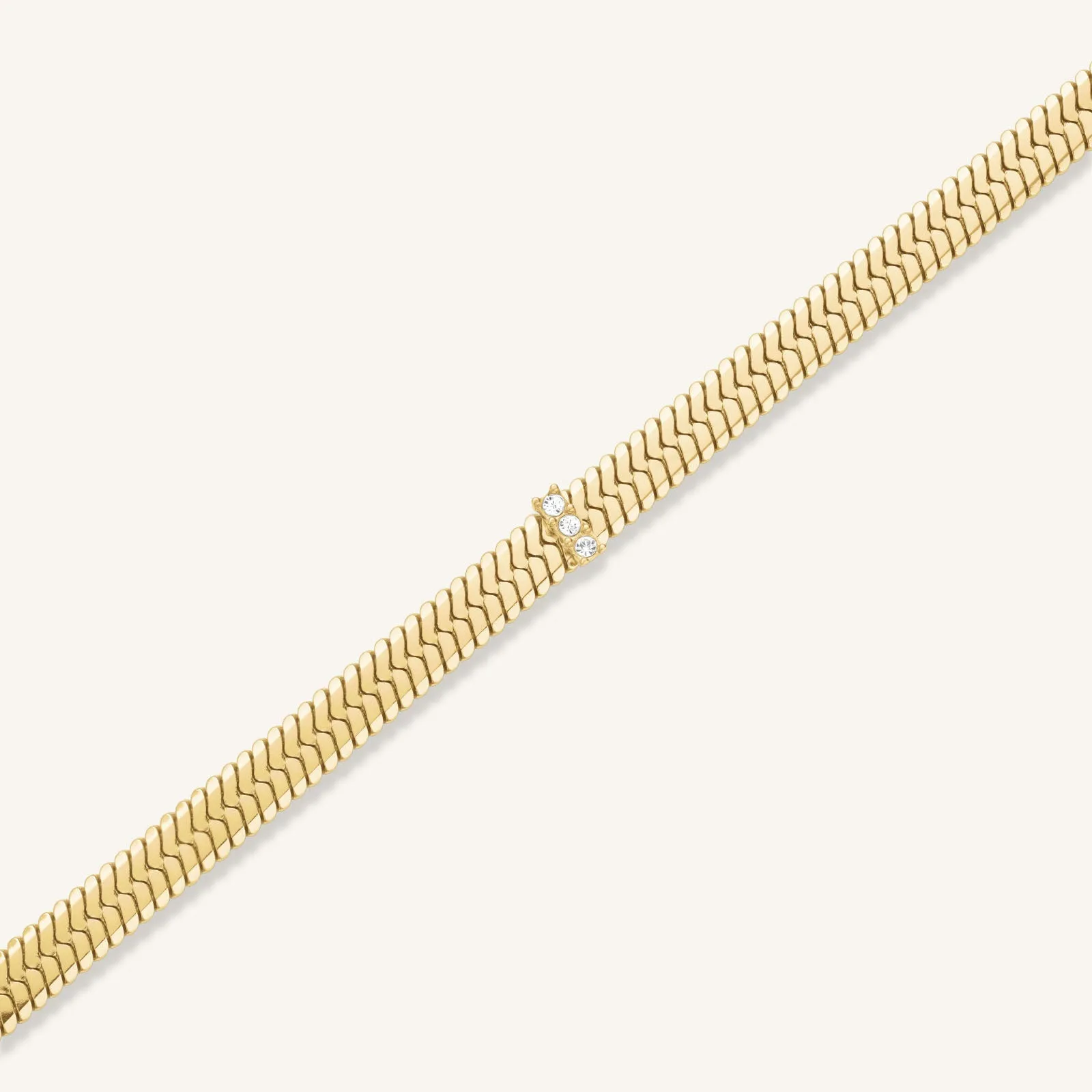 Crystal Snake Bracelet sold by Rosefield product image thumbnail 4