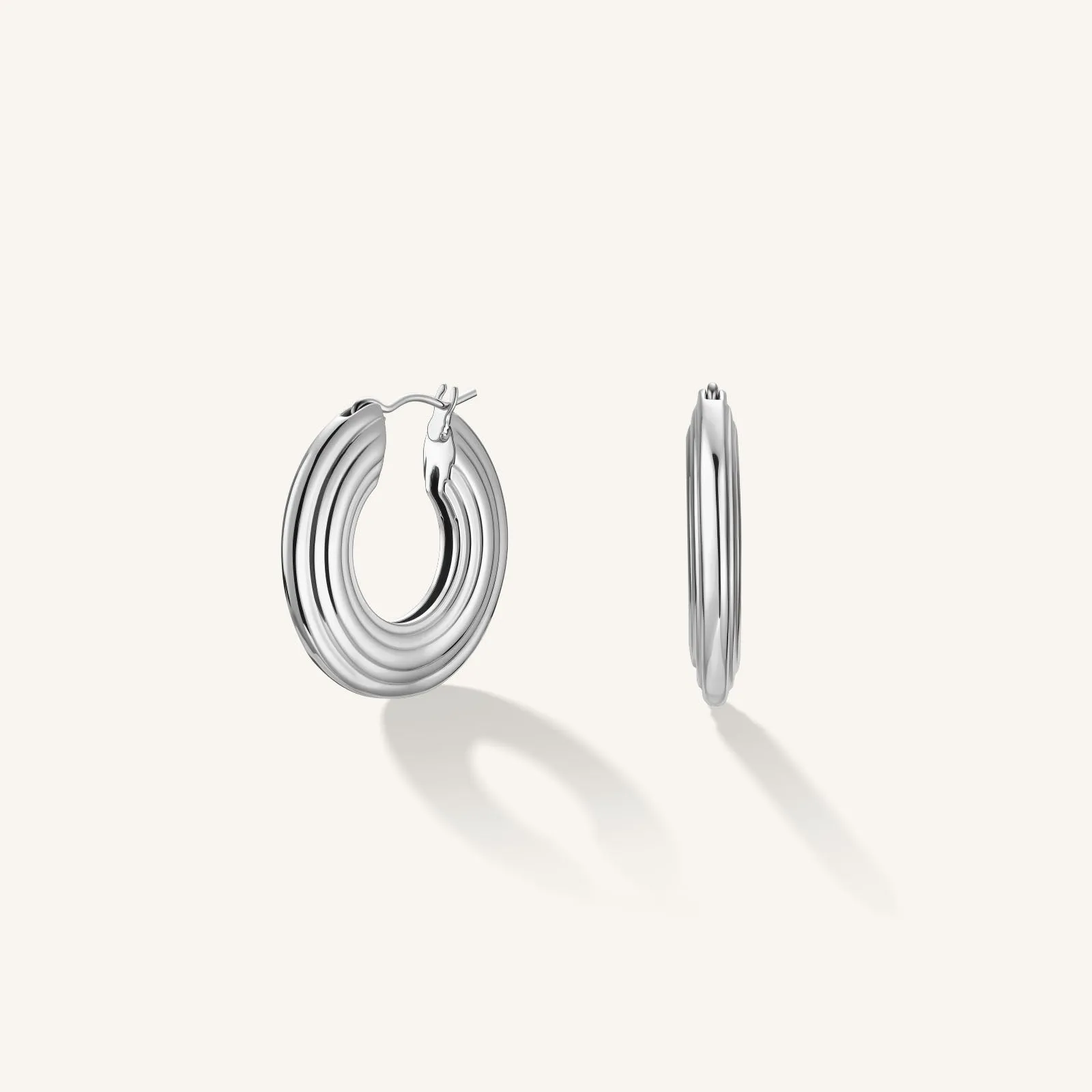 Flat Striped Hoops sold by Rosefield product image thumbnail 4