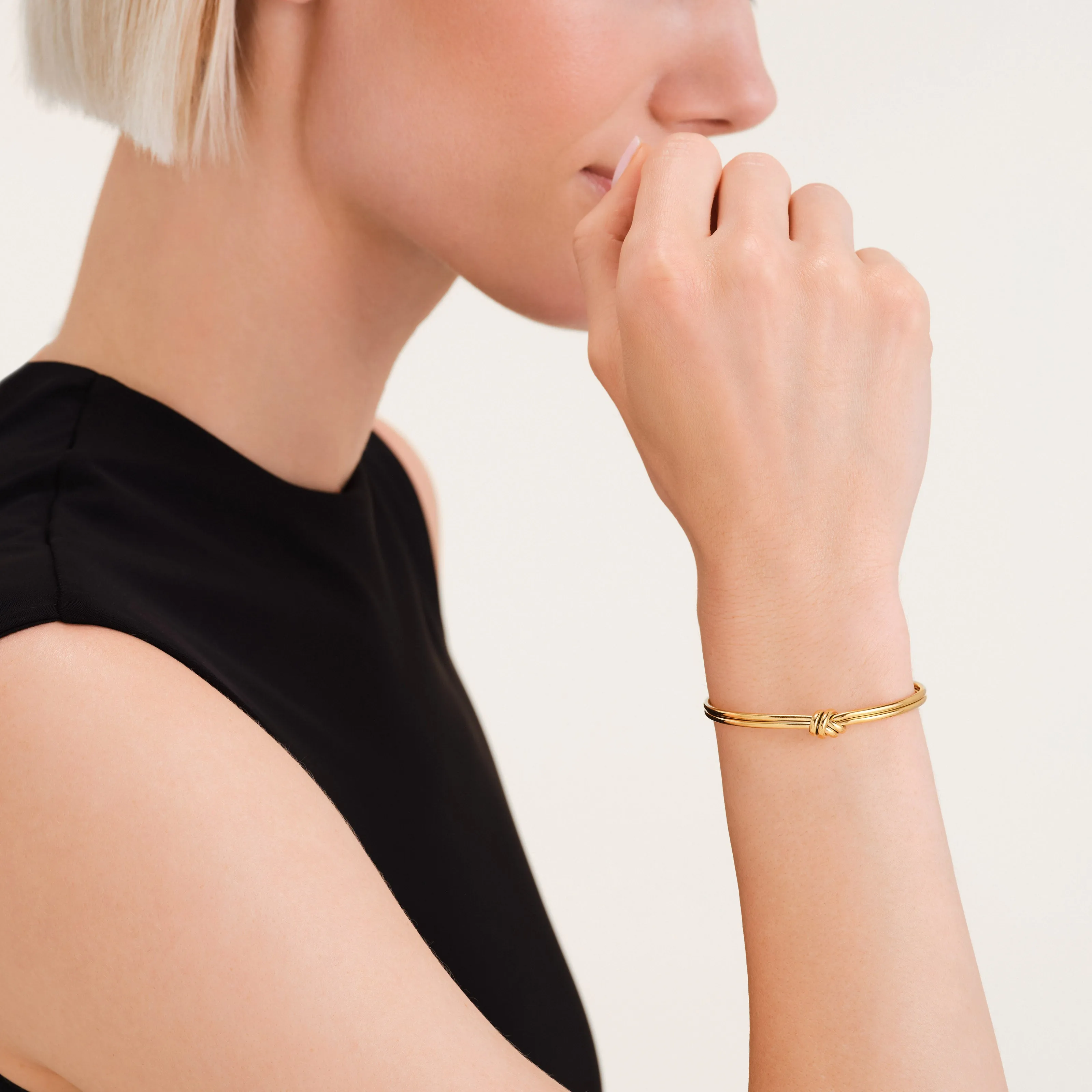 Knot Bangle sold by Rosefield product image thumbnail 2