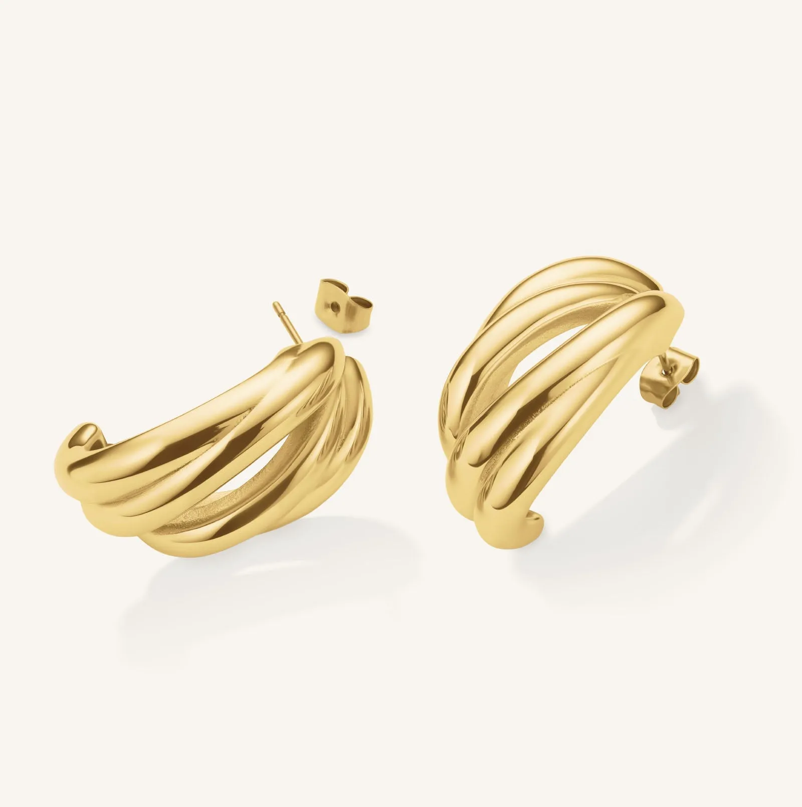 Tangle Earrings sold by Rosefield product image thumbnail 3