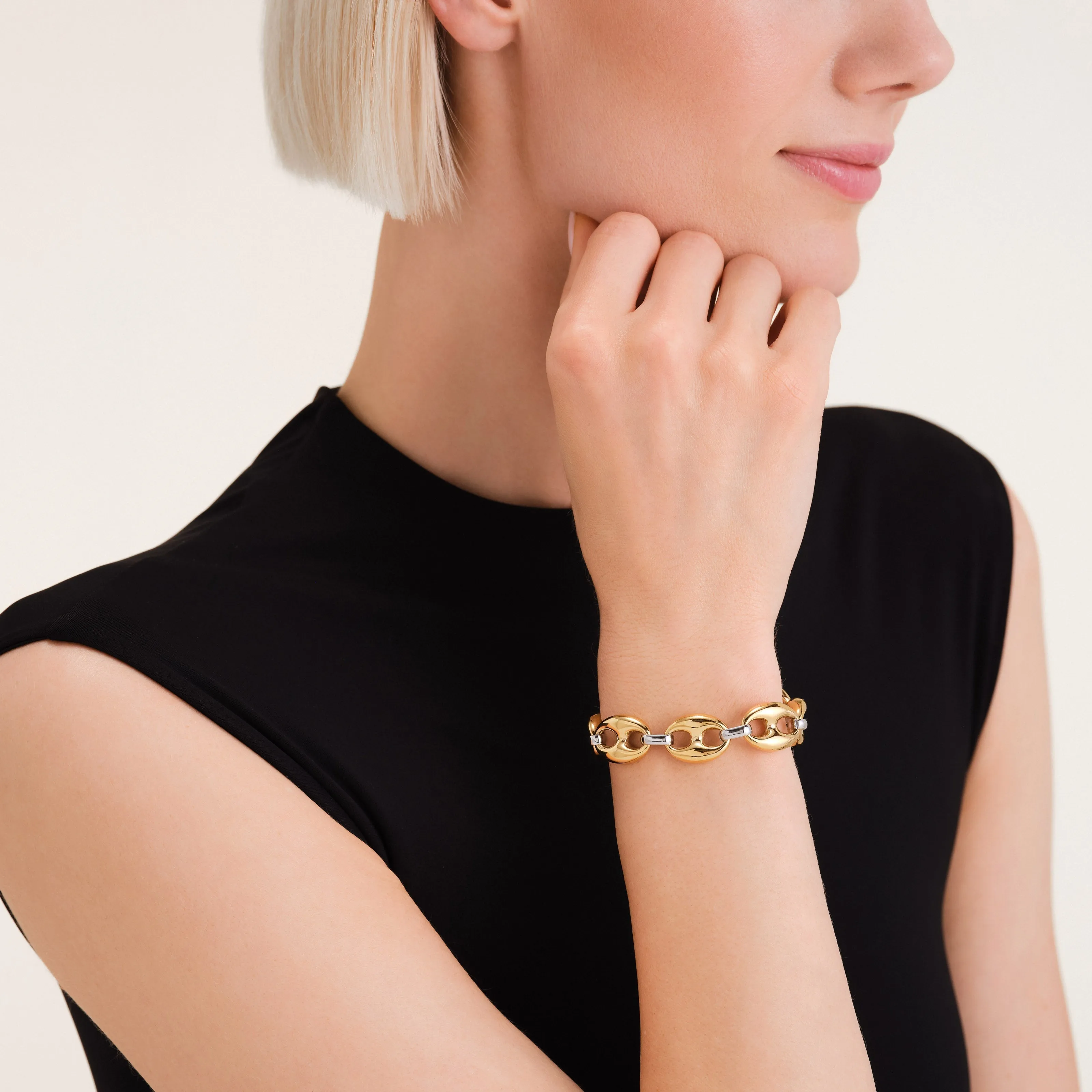 Coffee Bean Duotone Bracelet sold by Rosefield product image thumbnail 2