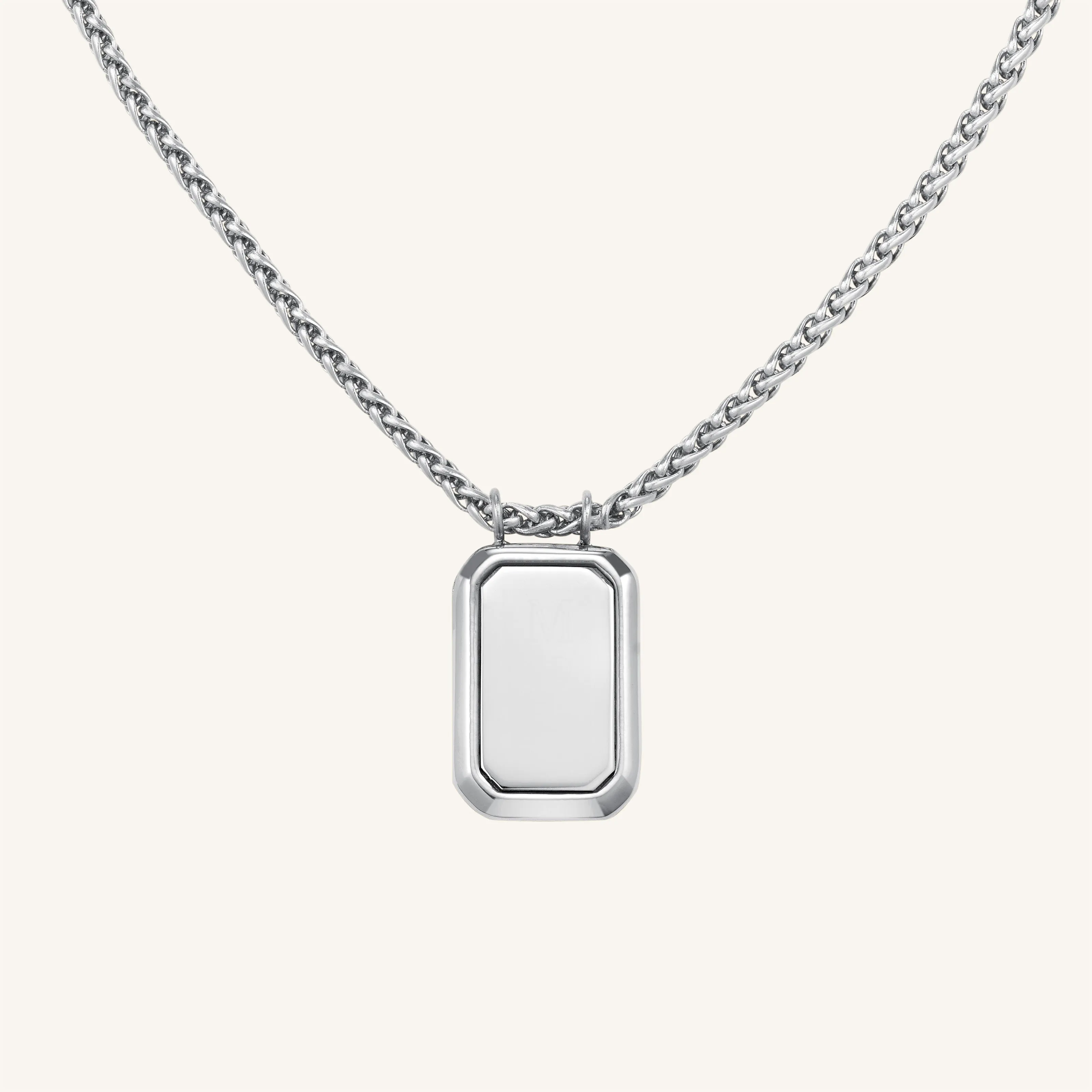 Octagon Pendant Necklace sold by Rosefield product image thumbnail 3