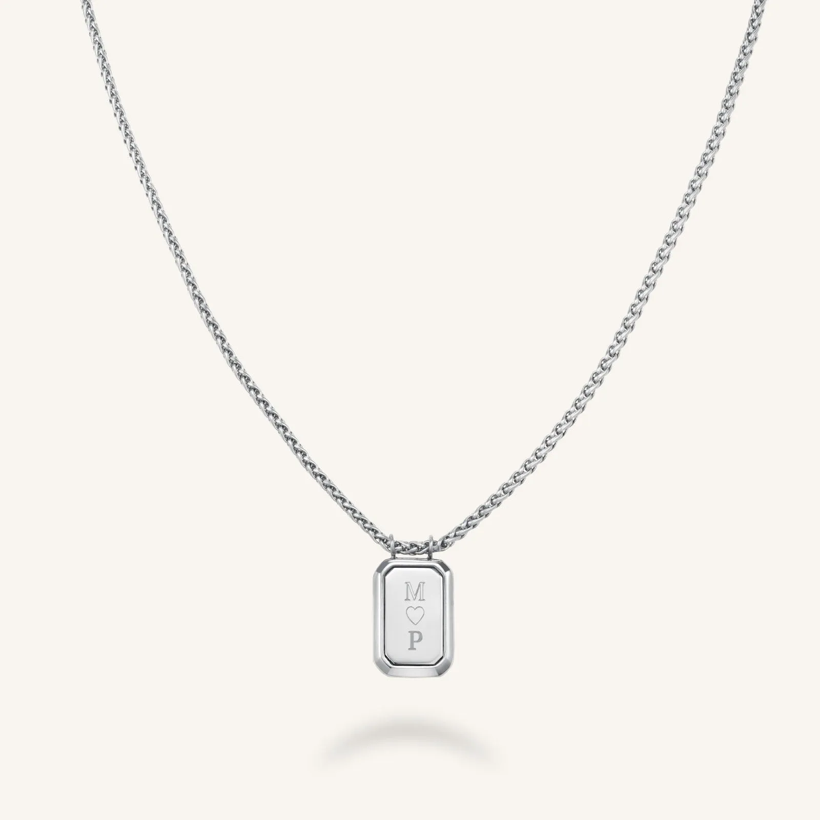 Octagon Pendant Necklace sold by Rosefield product image thumbnail 4