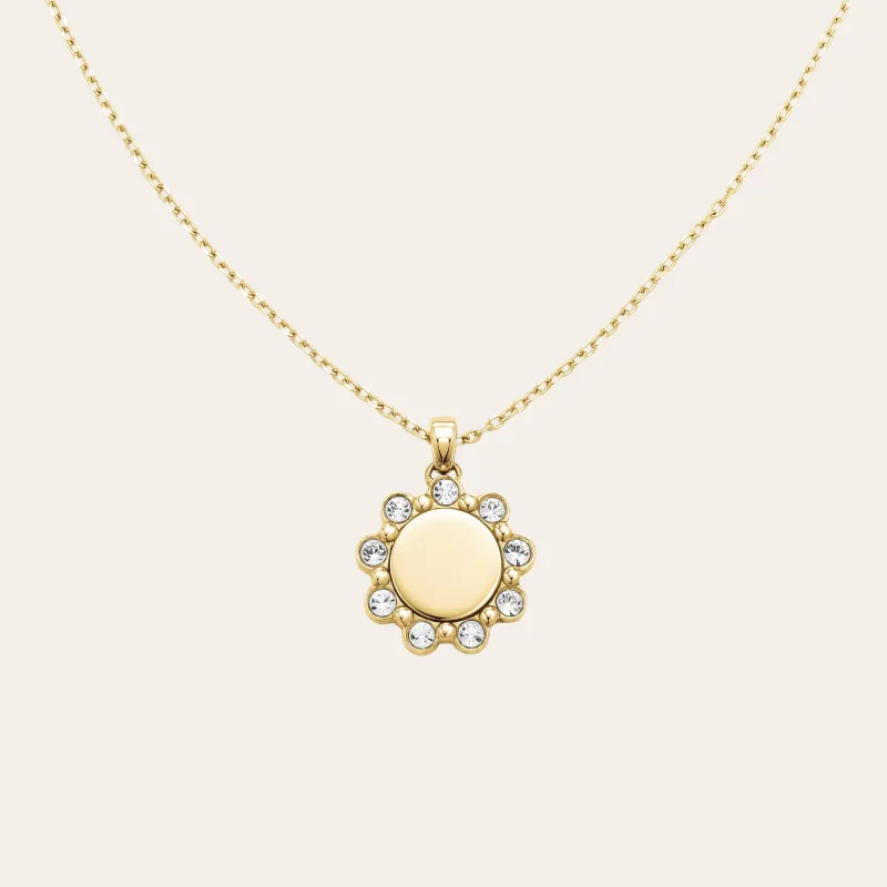 Flower Pendant Necklace sold by Rosefield