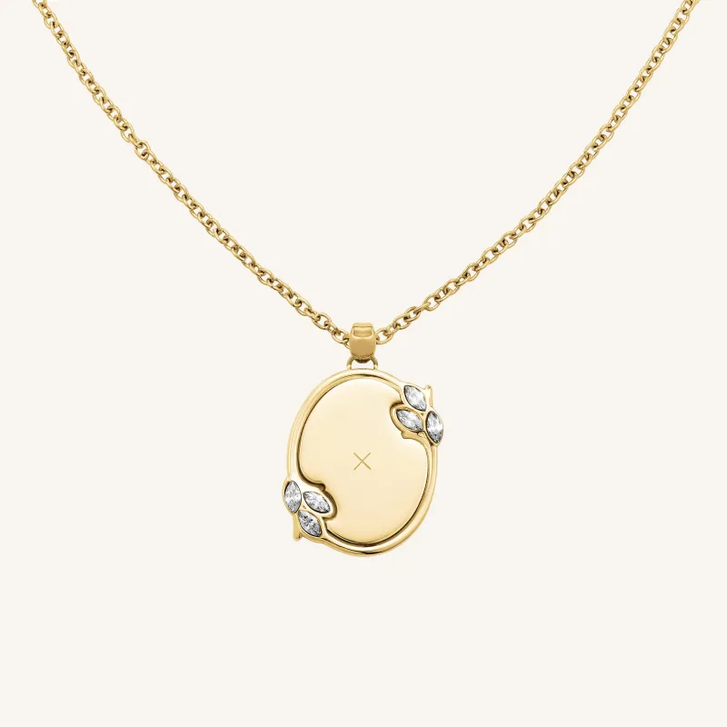 Vintage Oval Necklace sold by Rosefield