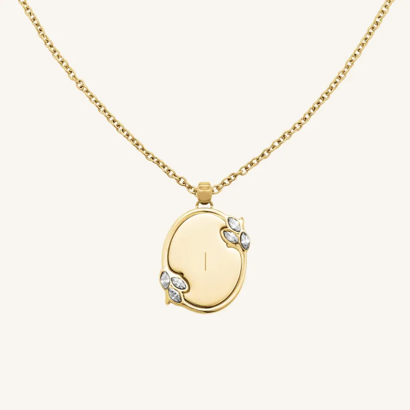 Vintage Oval Necklace sold by Rosefield