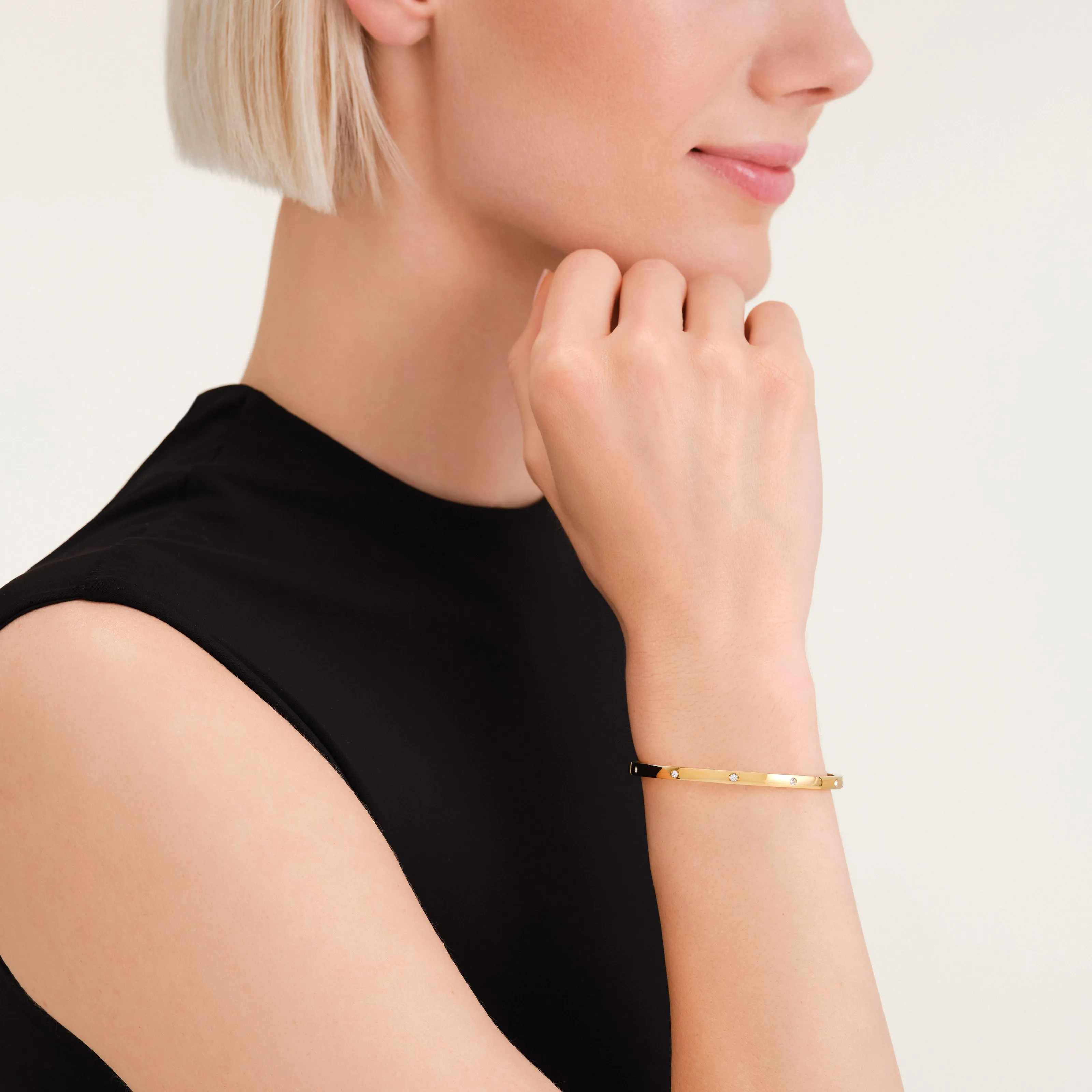 Crystal Bangle sold by Rosefield product image thumbnail 2