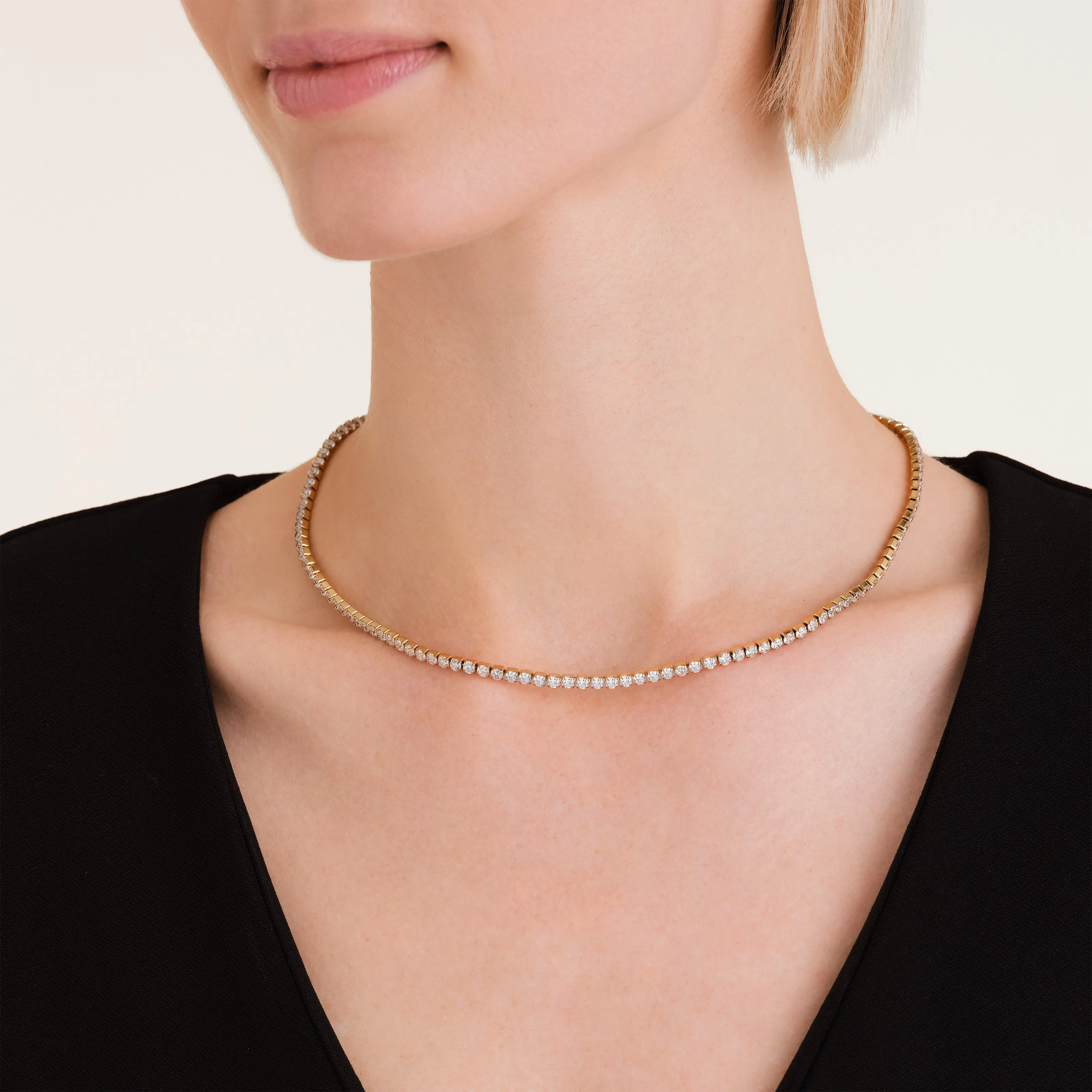 Tennis Necklace sold by Rosefield product image thumbnail 2