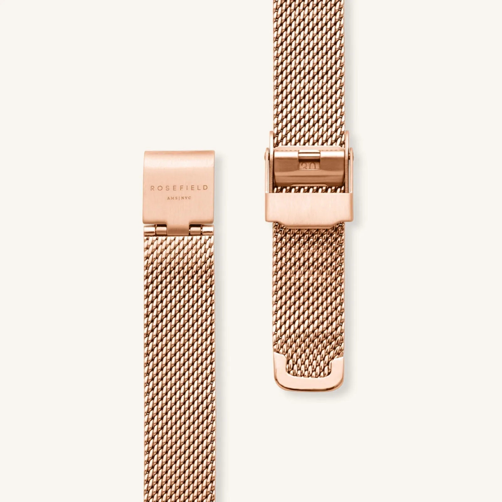 Octagon XS Mesh Rose Gold - Engraved sold by Rosefield product image thumbnail 3