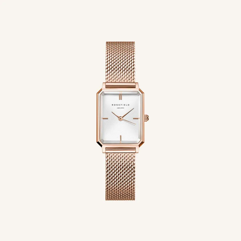 Octagon XS Mesh Rose Gold sold by Rosefield