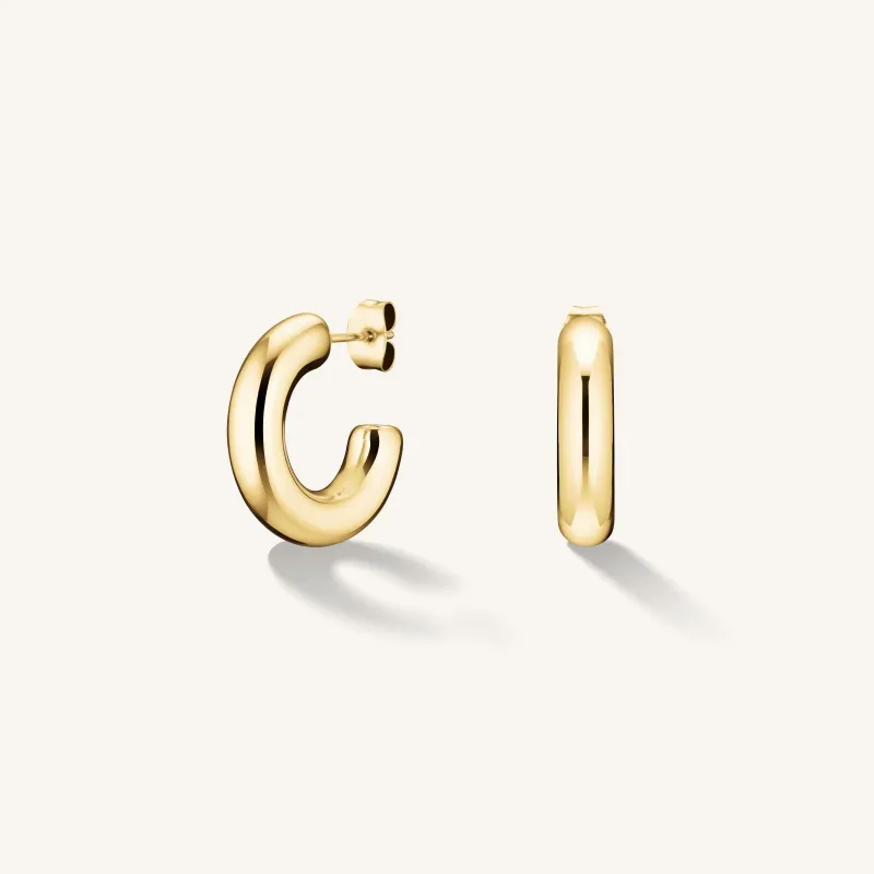 Medium Thick Hoops sold by Rosefield