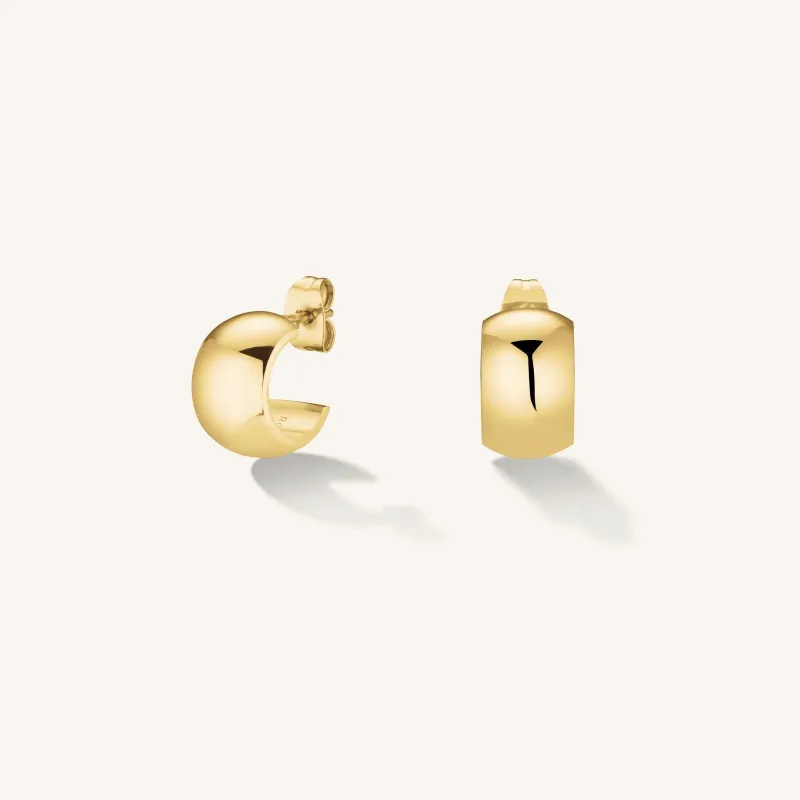 Wide Hoops sold by Rosefield