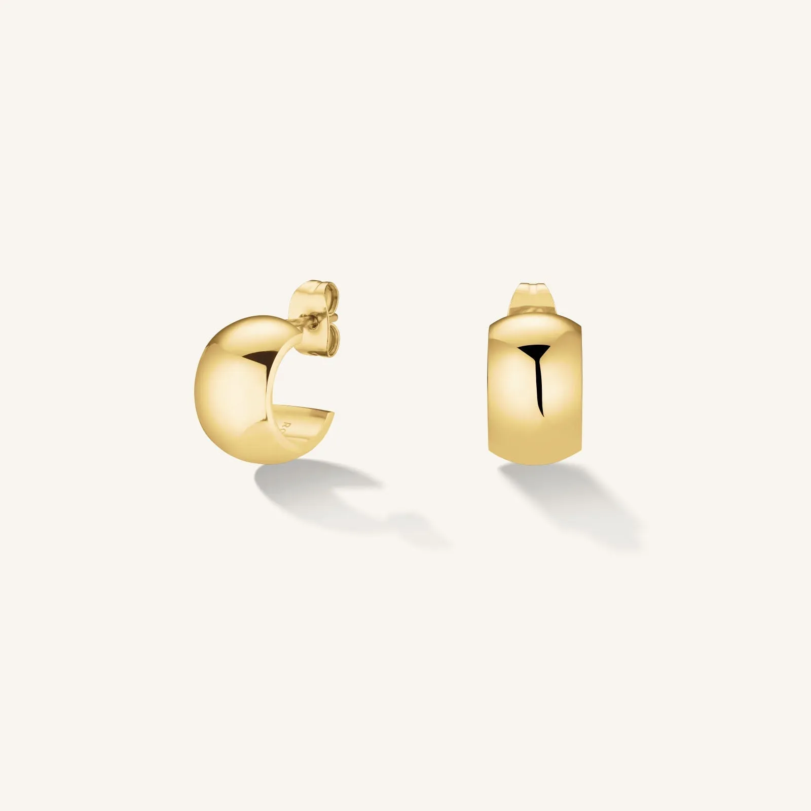 Wide Hoops sold by Rosefield