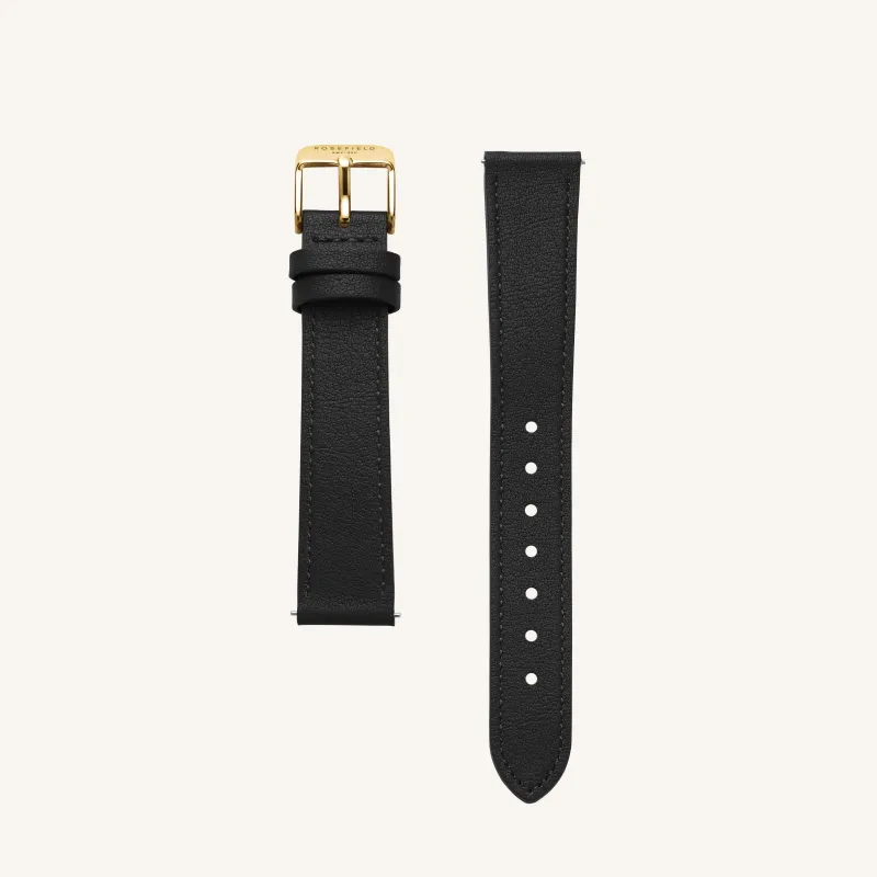 Black Leather Strap sold by Rosefield