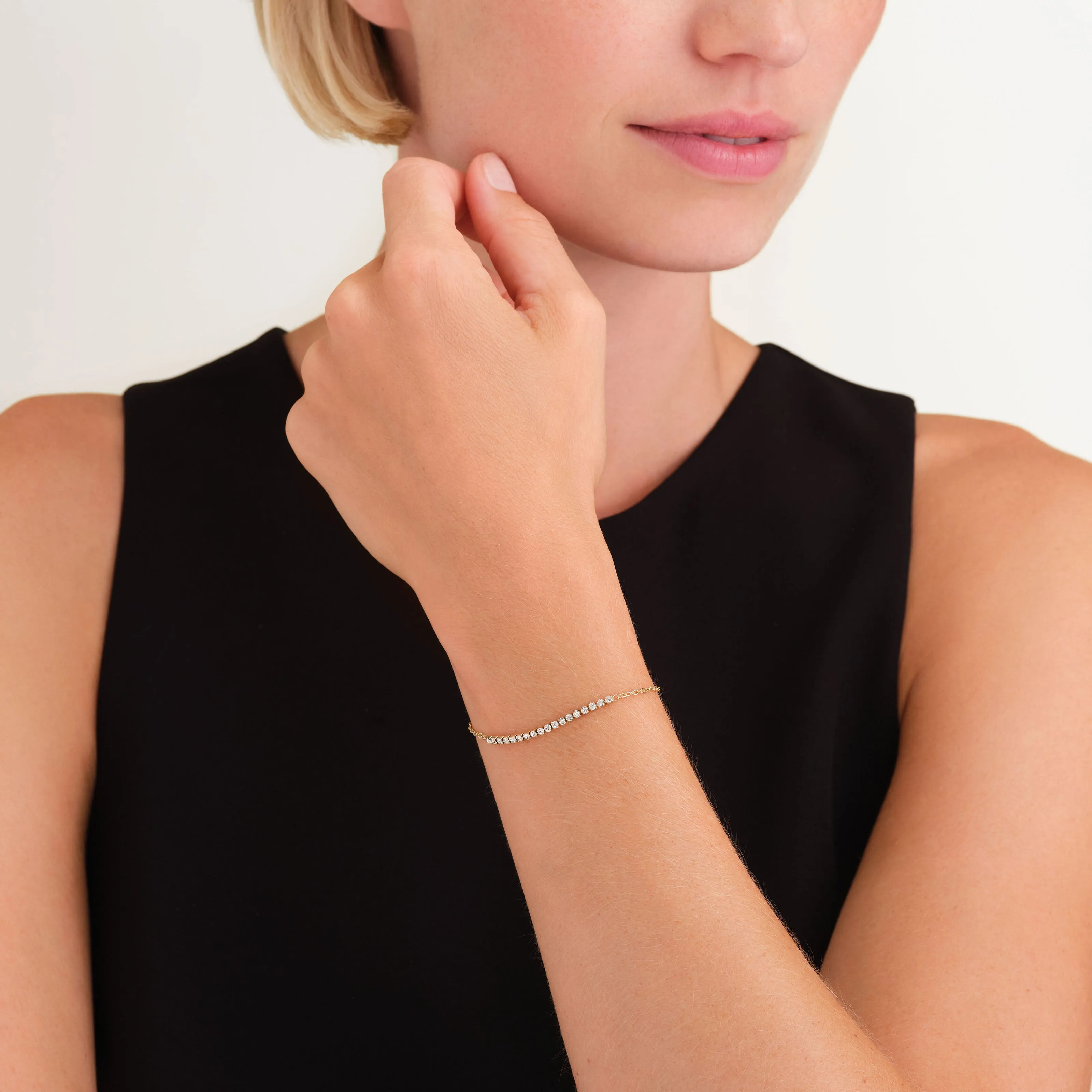 Tennis Bracelet sold by Rosefield product image thumbnail 2