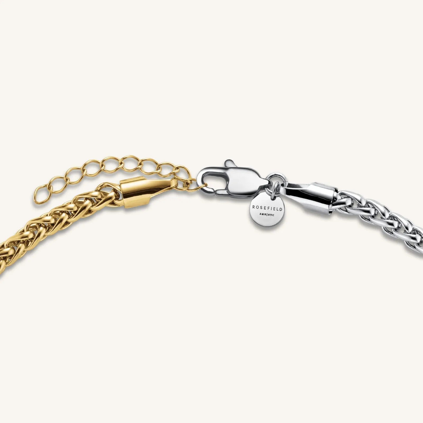 Duotone Herringbone Bracelet sold by Rosefield product image thumbnail 4