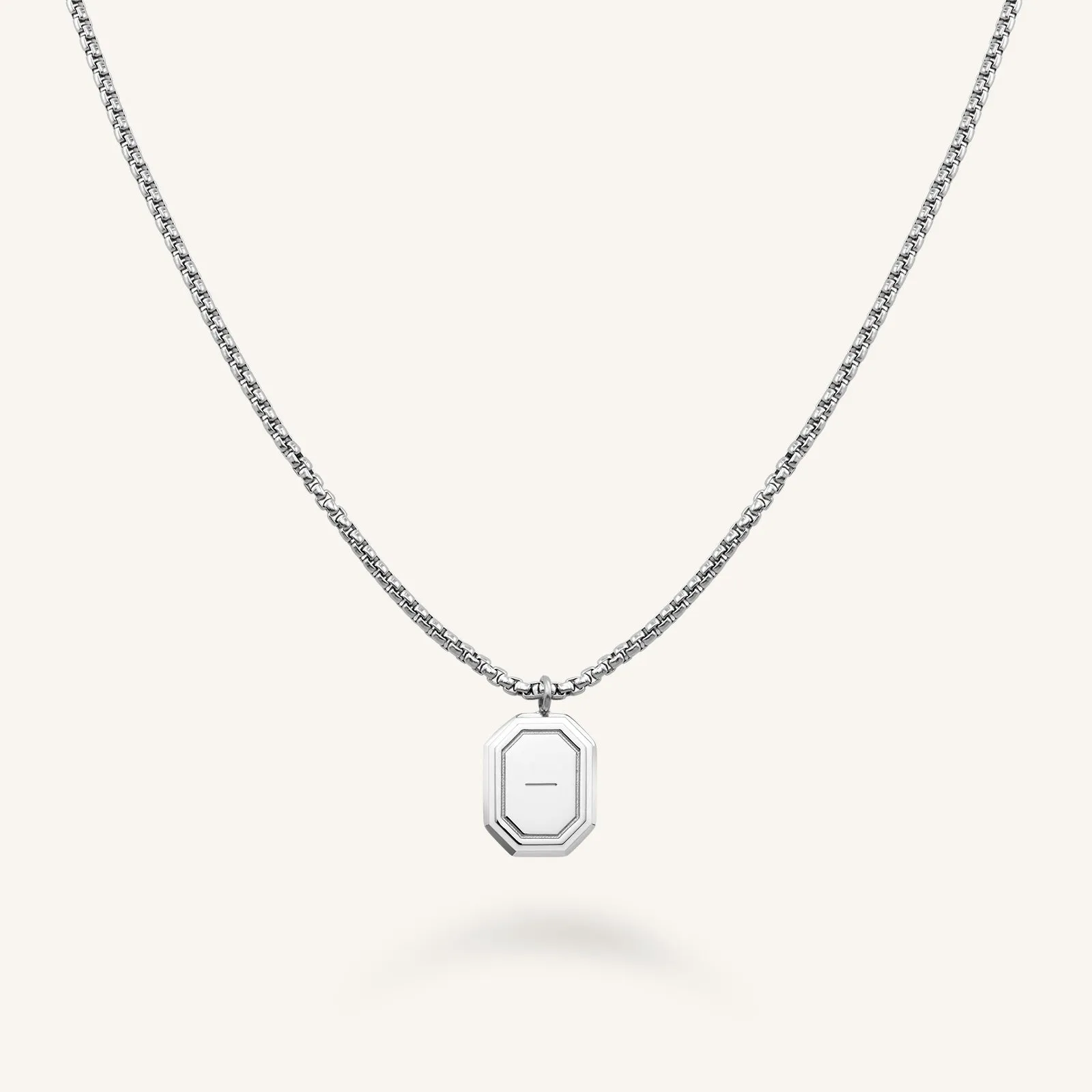 Octagon Enamel Necklace sold by Rosefield