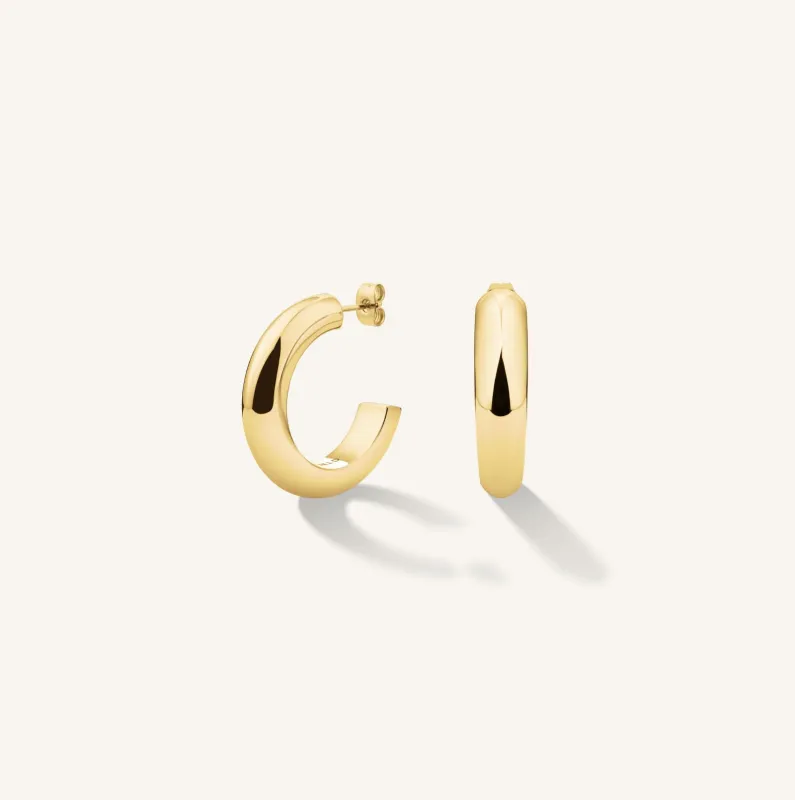 Thick Hoops made by Rosefield