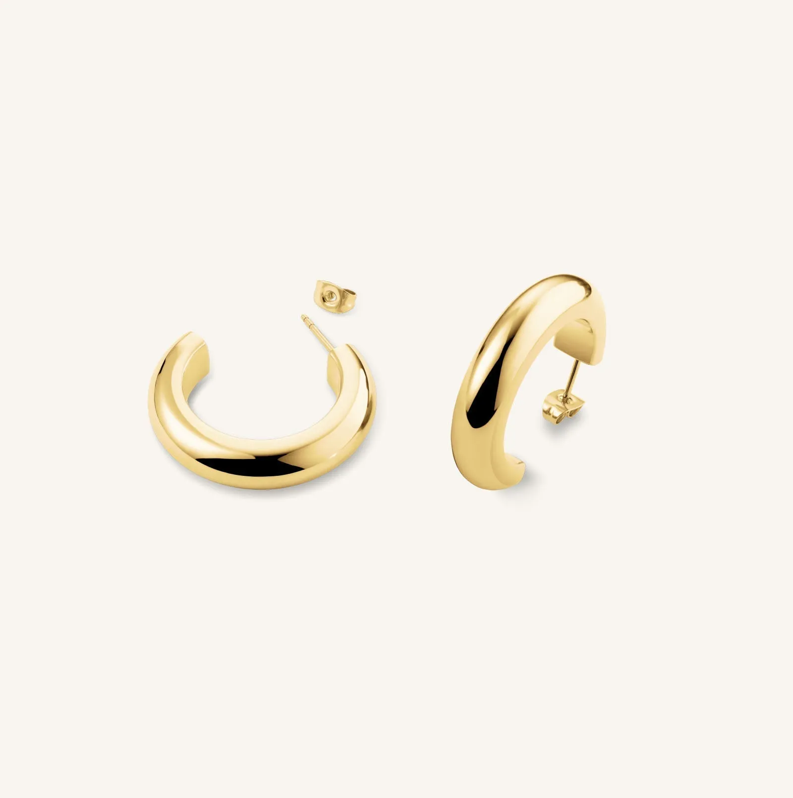 Thick Hoops sold by Rosefield product image thumbnail 4