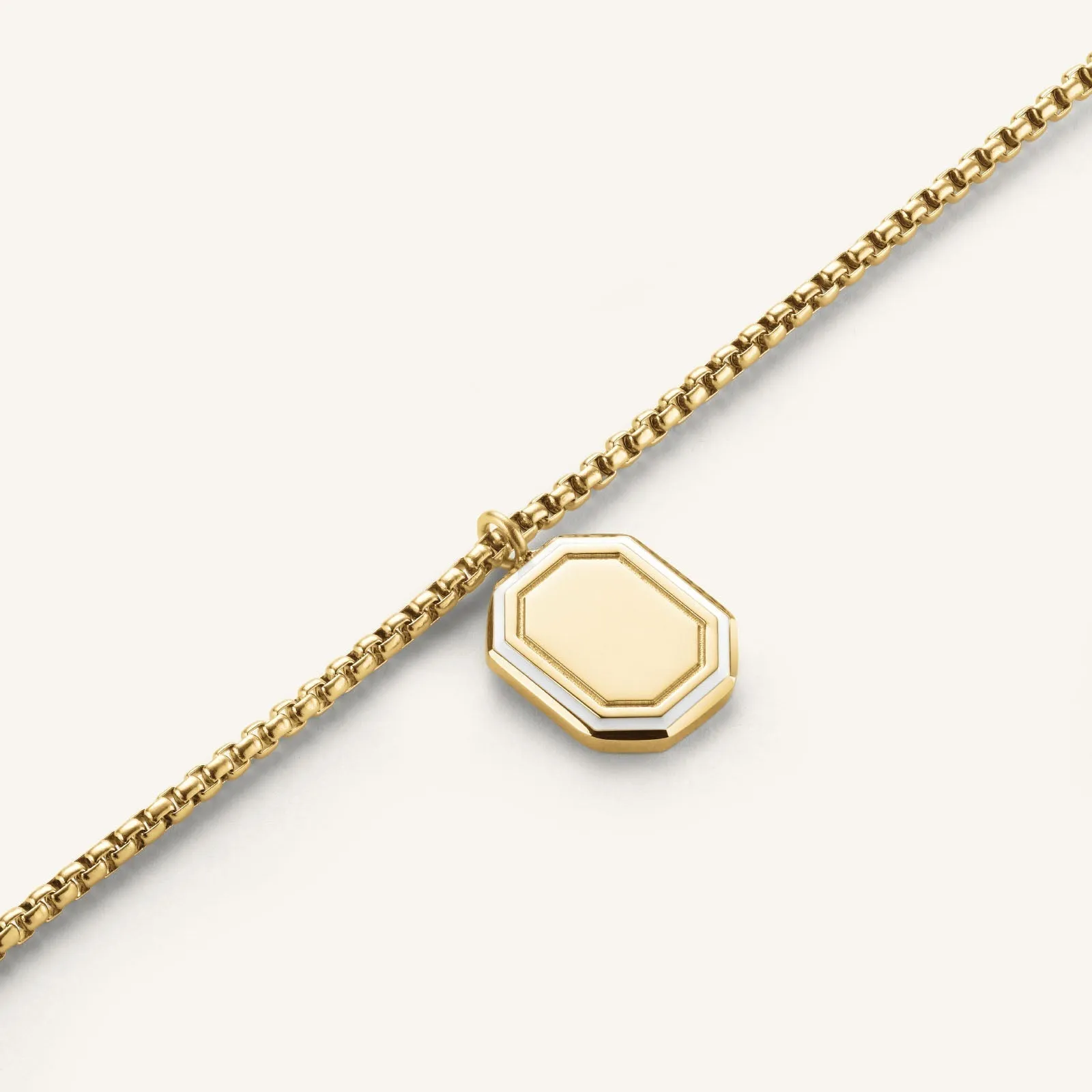 Octagon Enamel Necklace sold by Rosefield product image thumbnail 5