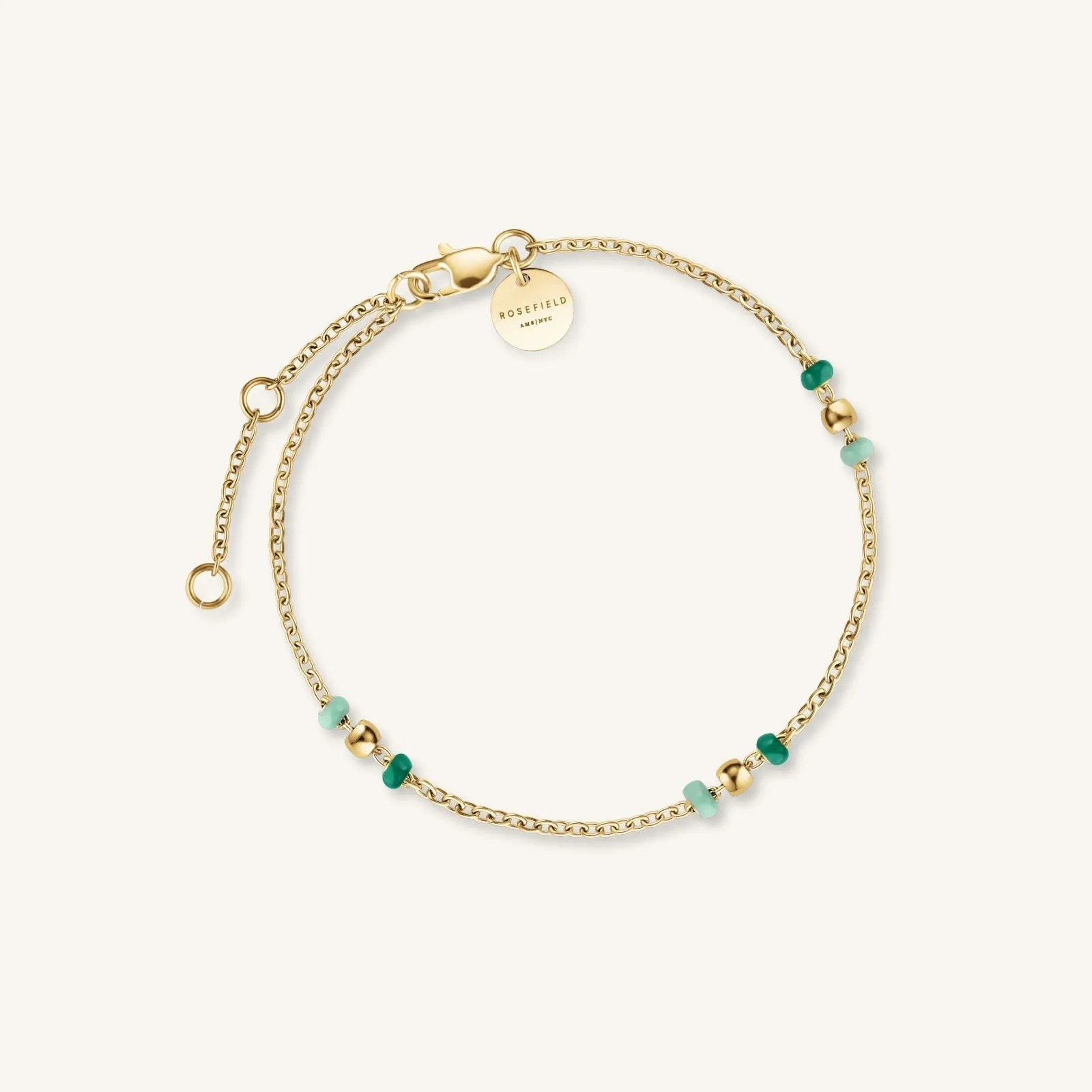 Emerald Dotted Bracelet sold by Rosefield