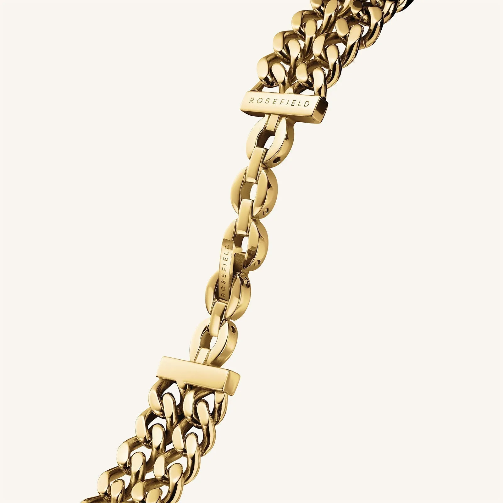 Studio Double Chain Black Gold sold by Rosefield product image thumbnail 4