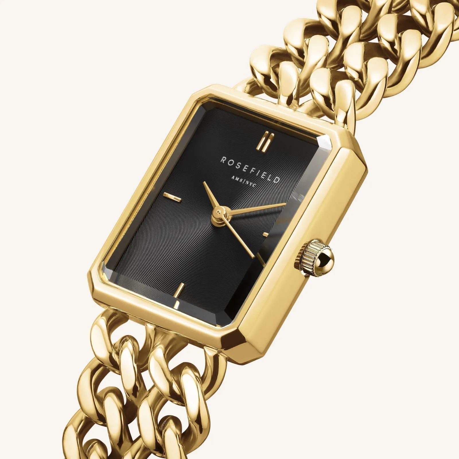 Studio Double Chain Black Gold sold by Rosefield product image thumbnail 3