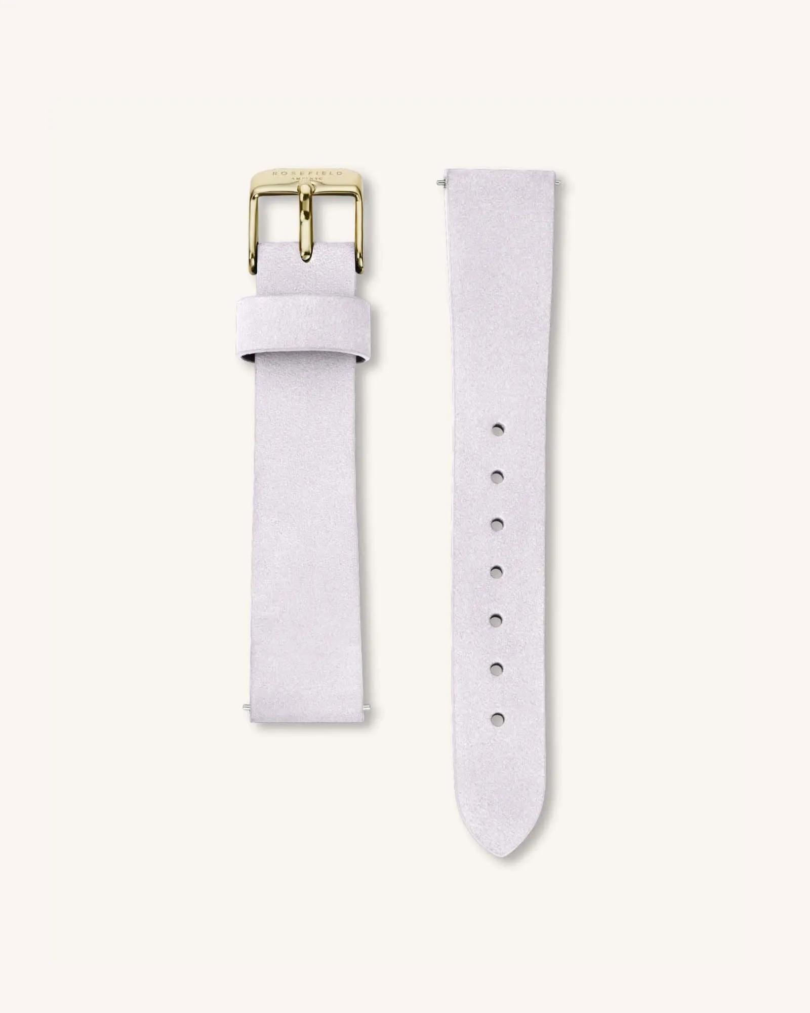 Lilac Nubuck Gold Strap sold by Rosefield