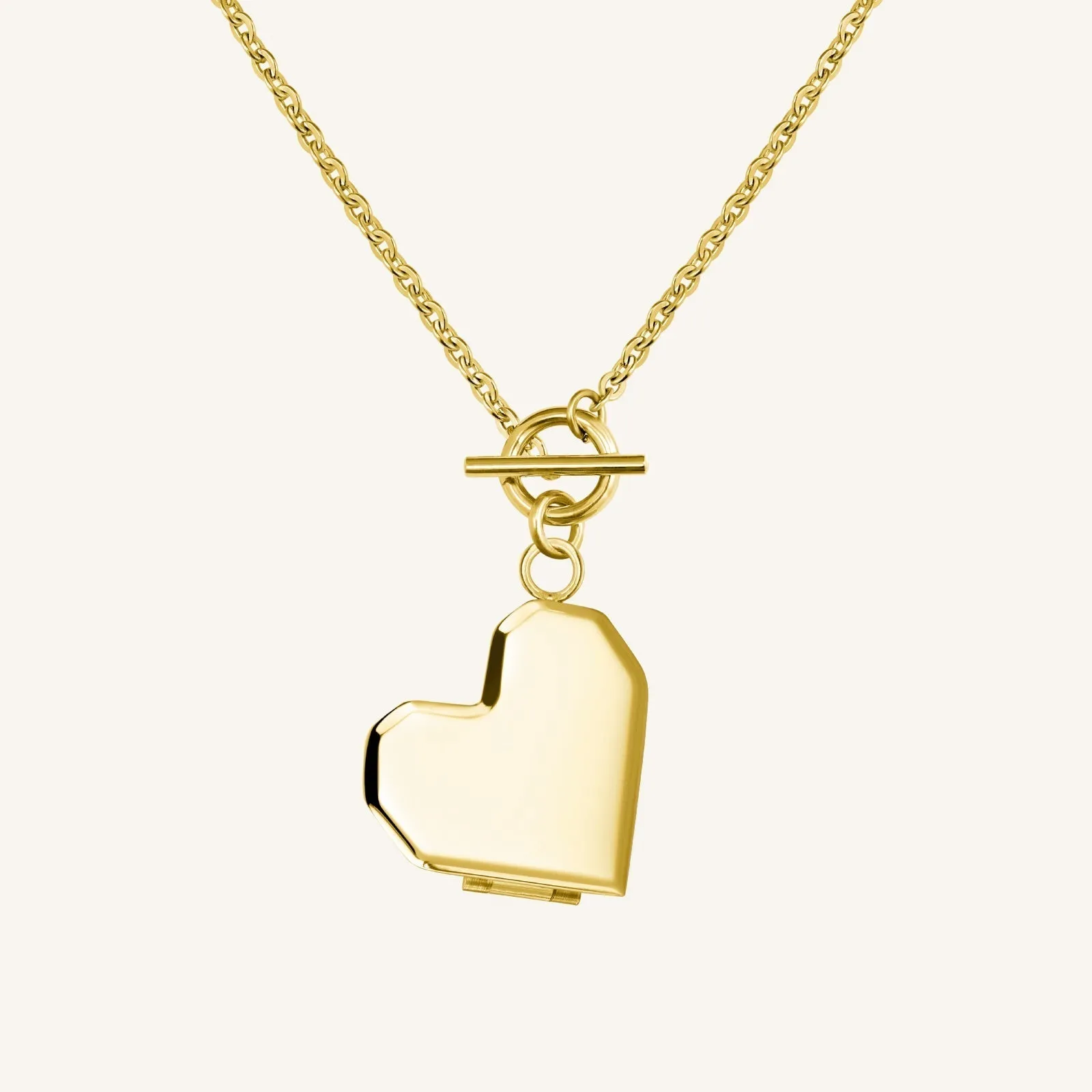 Heart Locket Gold sold by Rosefield