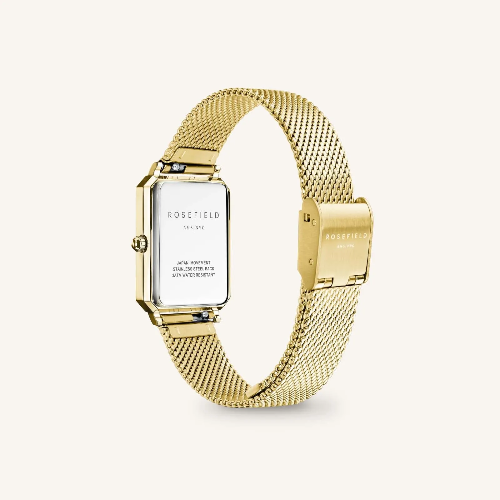 Octagon XS Mesh Gold - Engraved sold by Rosefield product image thumbnail 5