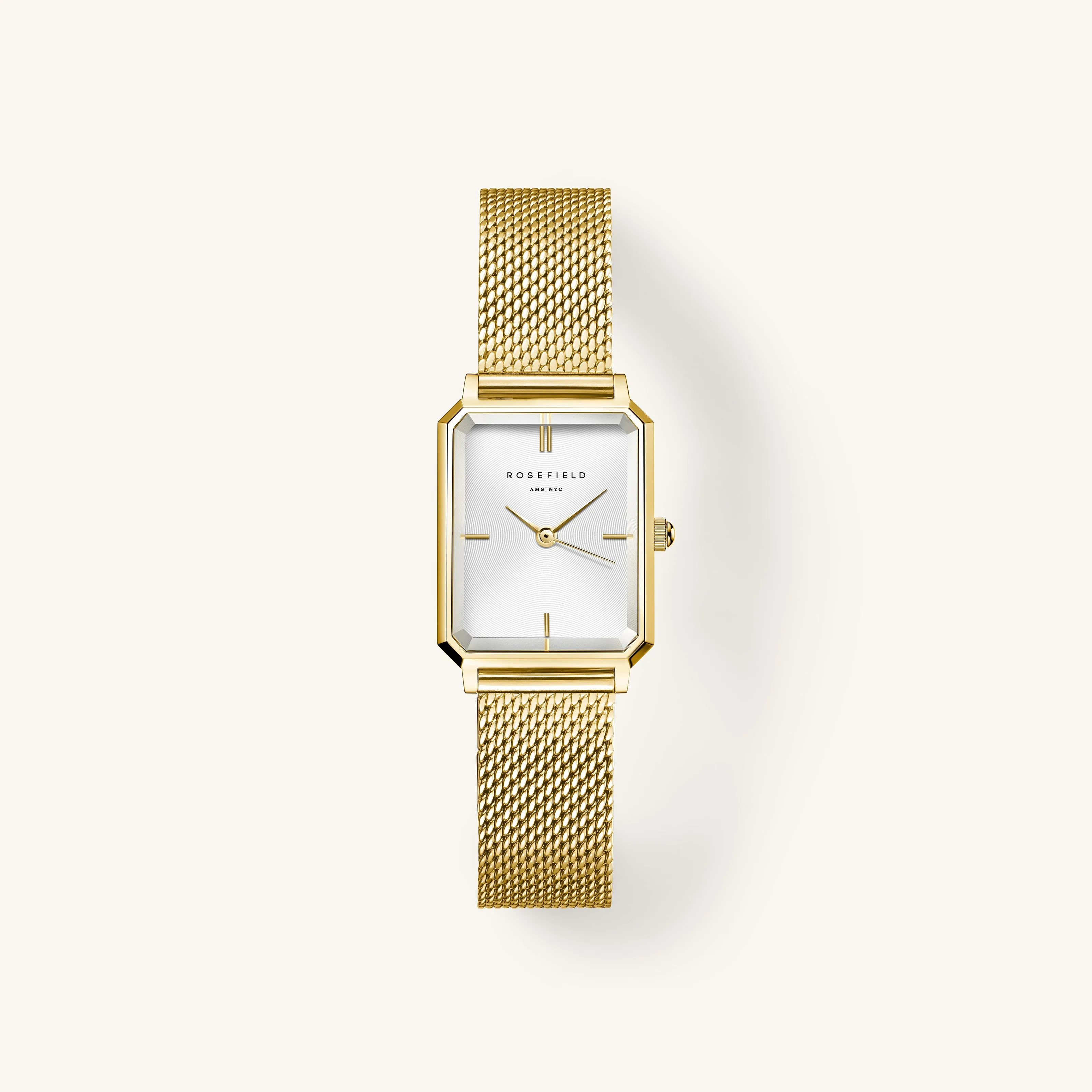 Octagon XS Mesh Gold - Engraved sold by Rosefield product image thumbnail 2