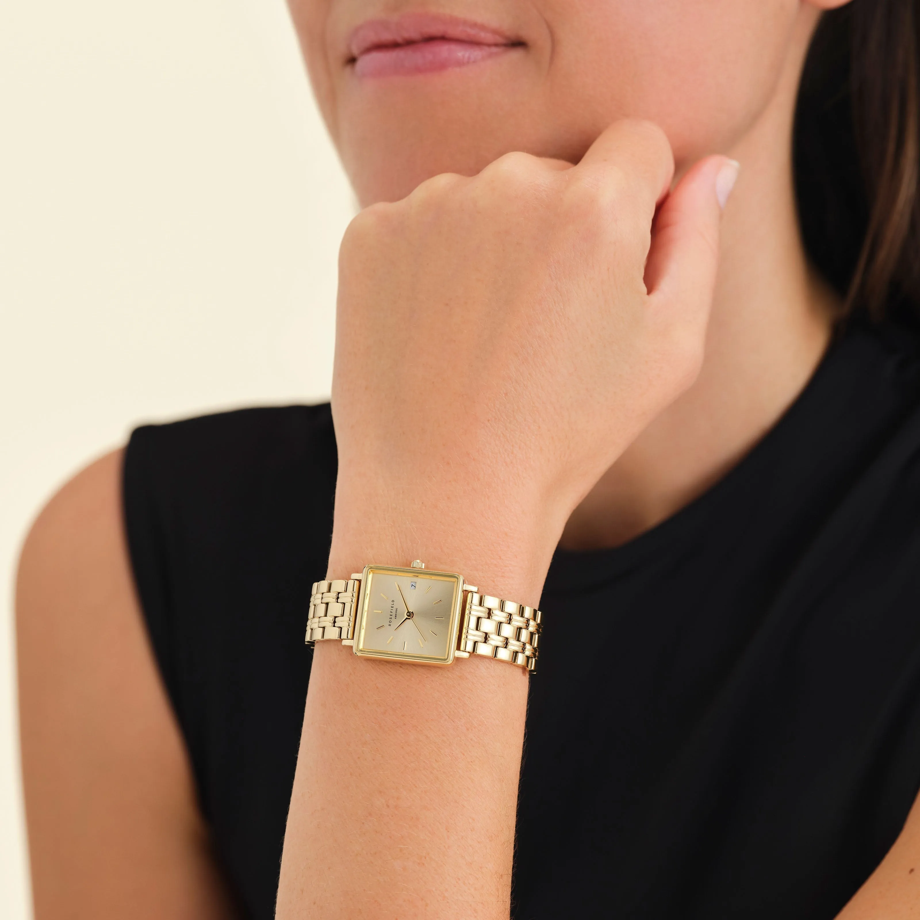 Boxy XS Champagne - Engraved sold by Rosefield product image thumbnail 3