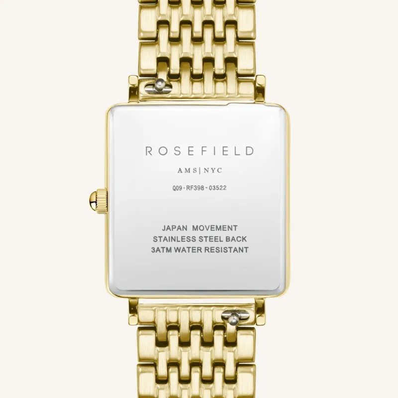 Boxy Gold - Engraved made by Rosefield