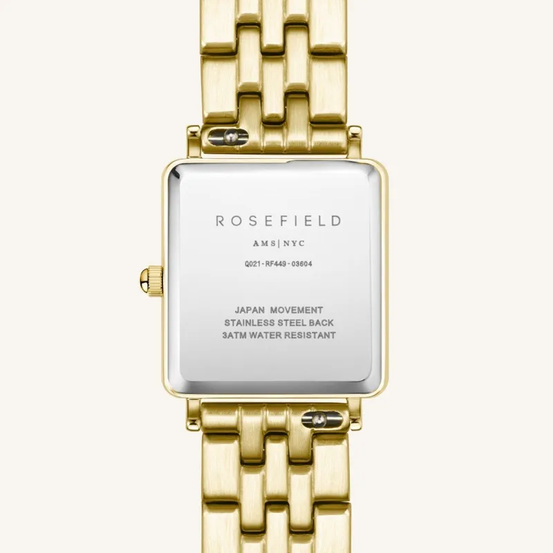 Boxy XS Gold - Engraved made by Rosefield