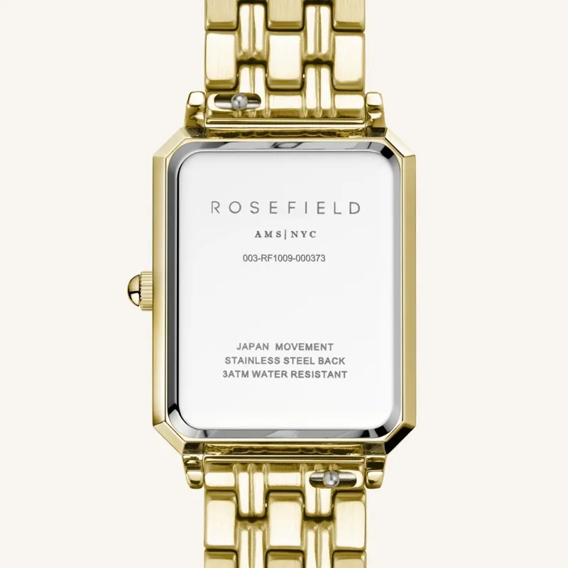 Octagon Gold-Engraved sold by Rosefield