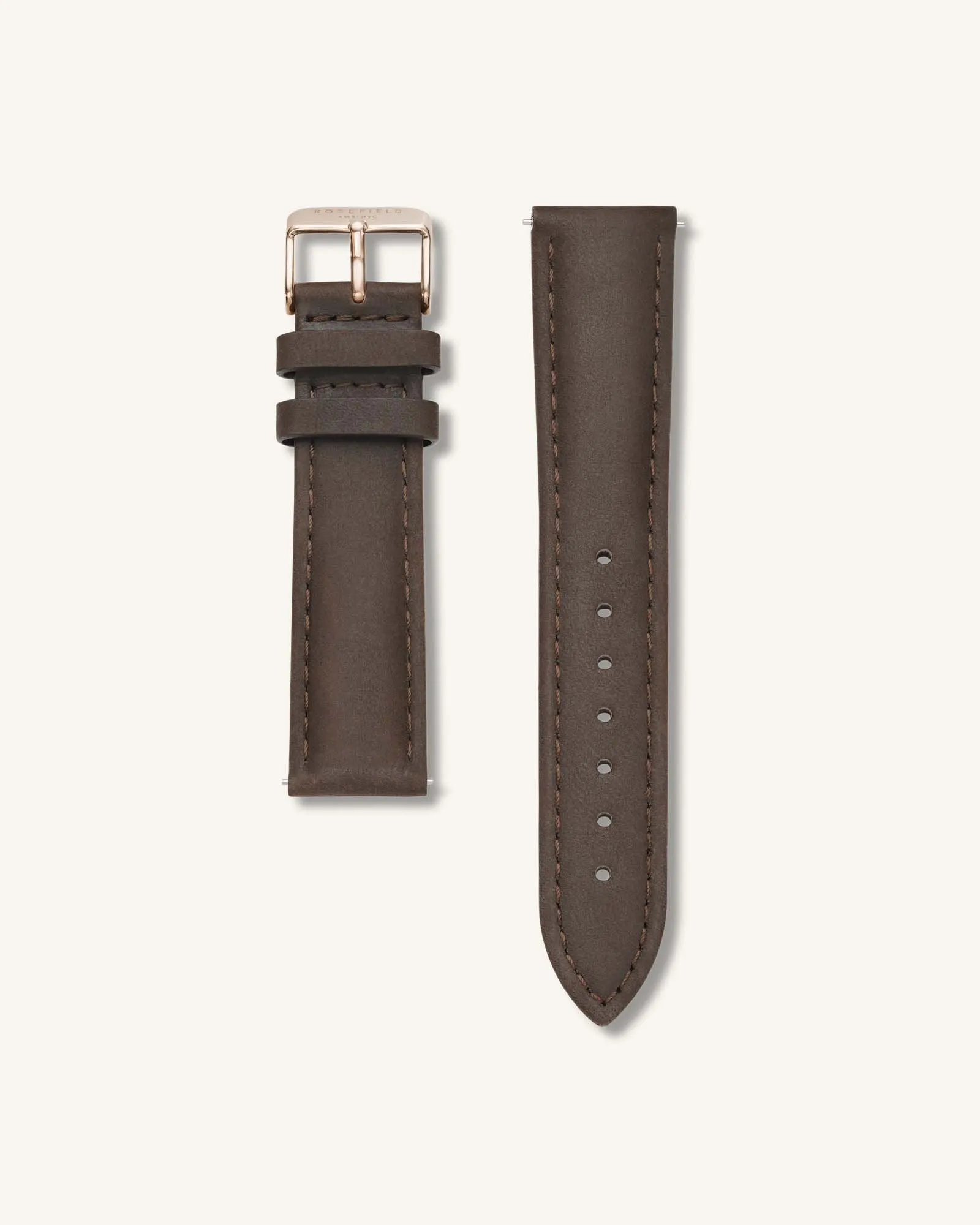 Brown Rose gold Strap sold by Rosefield