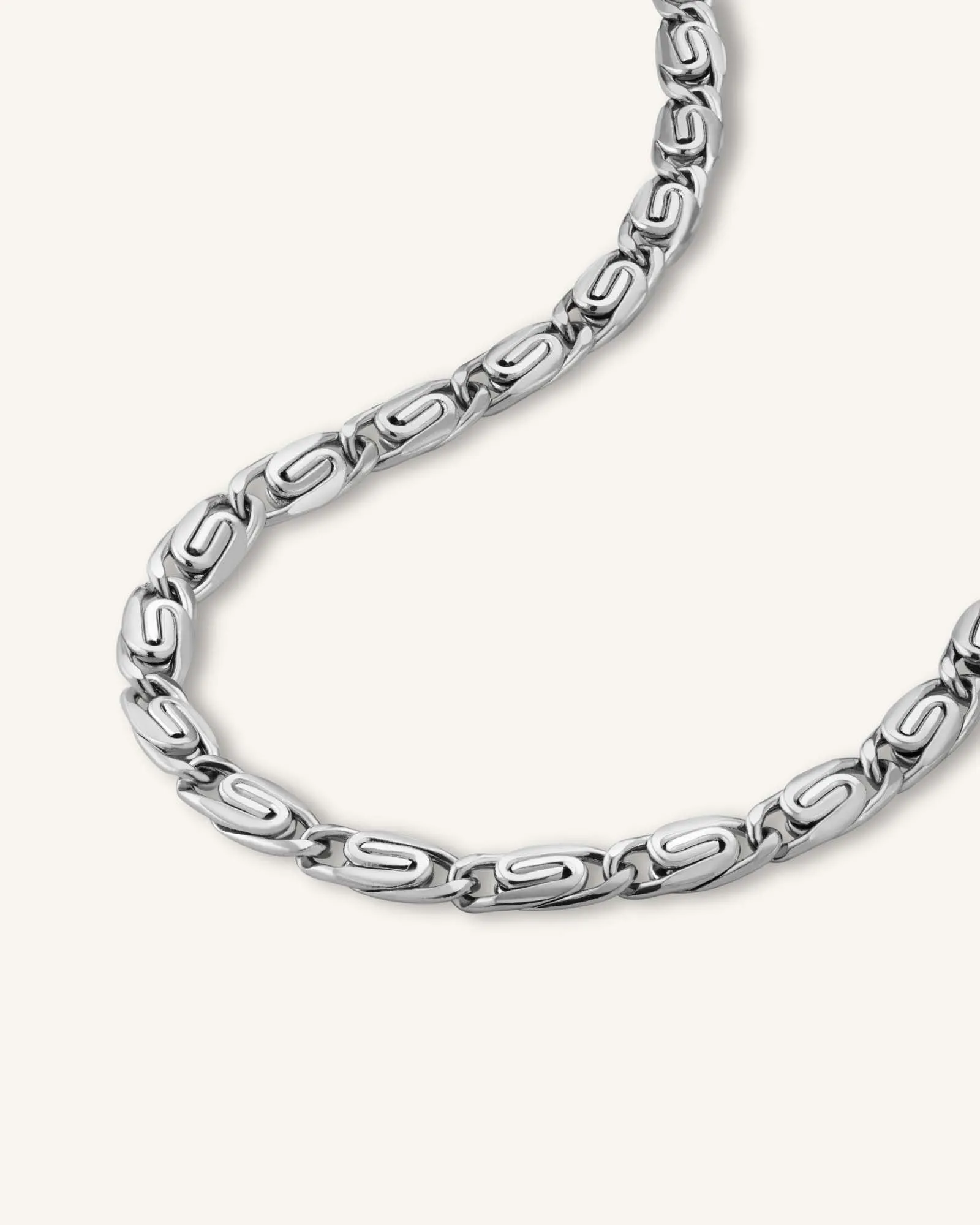 Swirl Bracelet Silver sold by Rosefield product image thumbnail 3