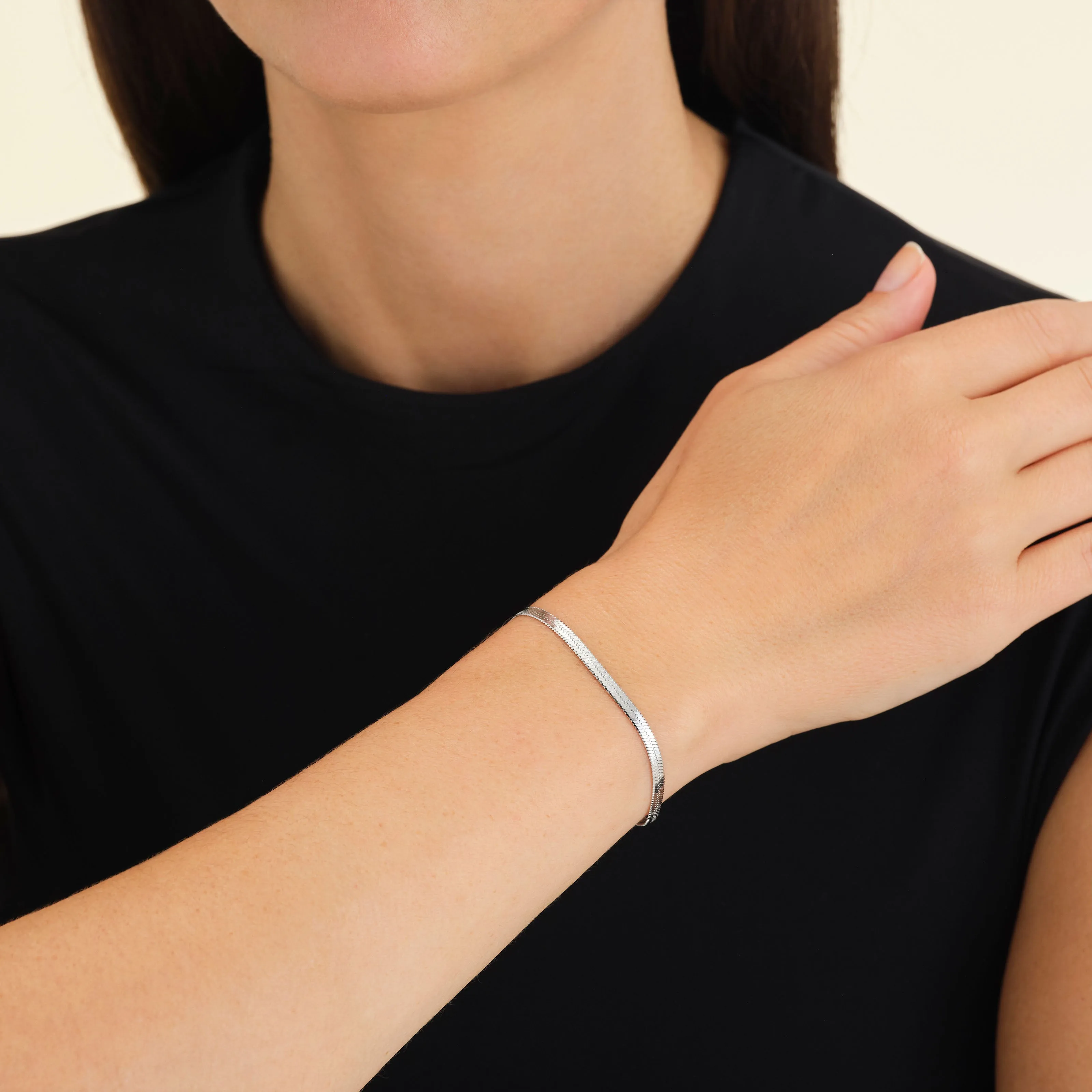 Snake Bracelet Silver sold by Rosefield product image thumbnail 2