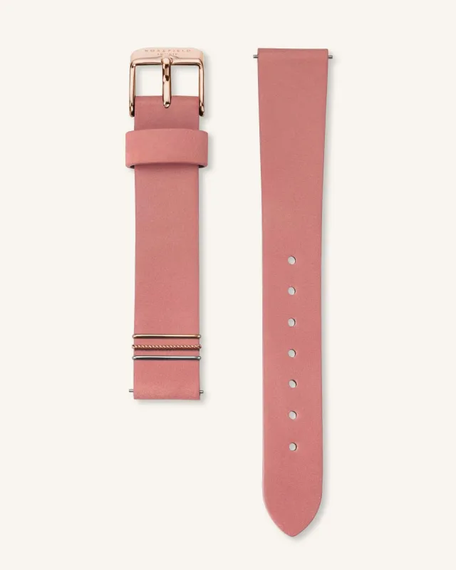 Old Pink Rose gold Strap sold by Rosefield
