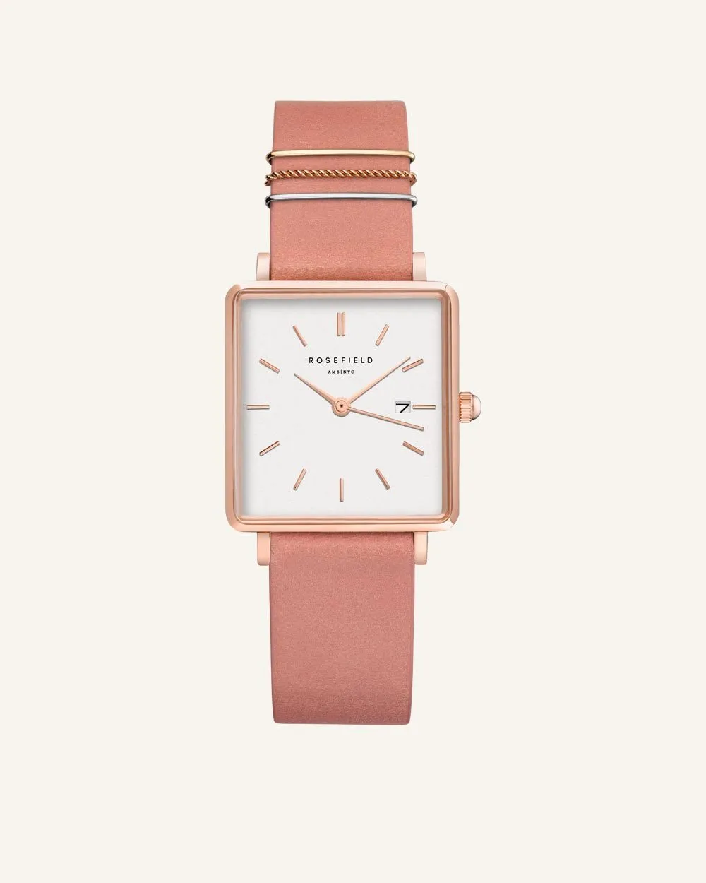 Old Pink Rose gold Strap sold by Rosefield product image thumbnail 2